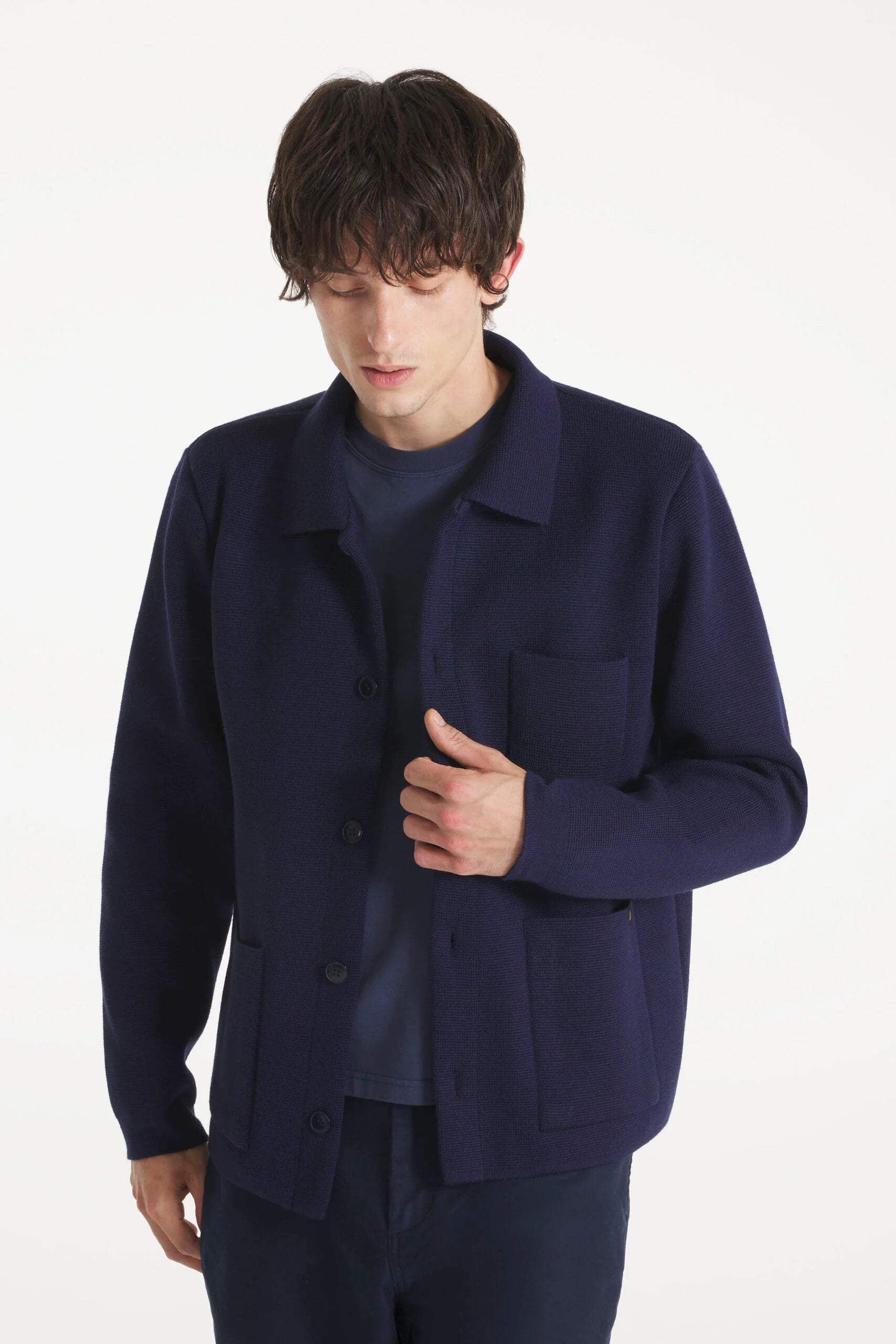 Guino Work Cardigan Sweaters Le Mont St. Michel