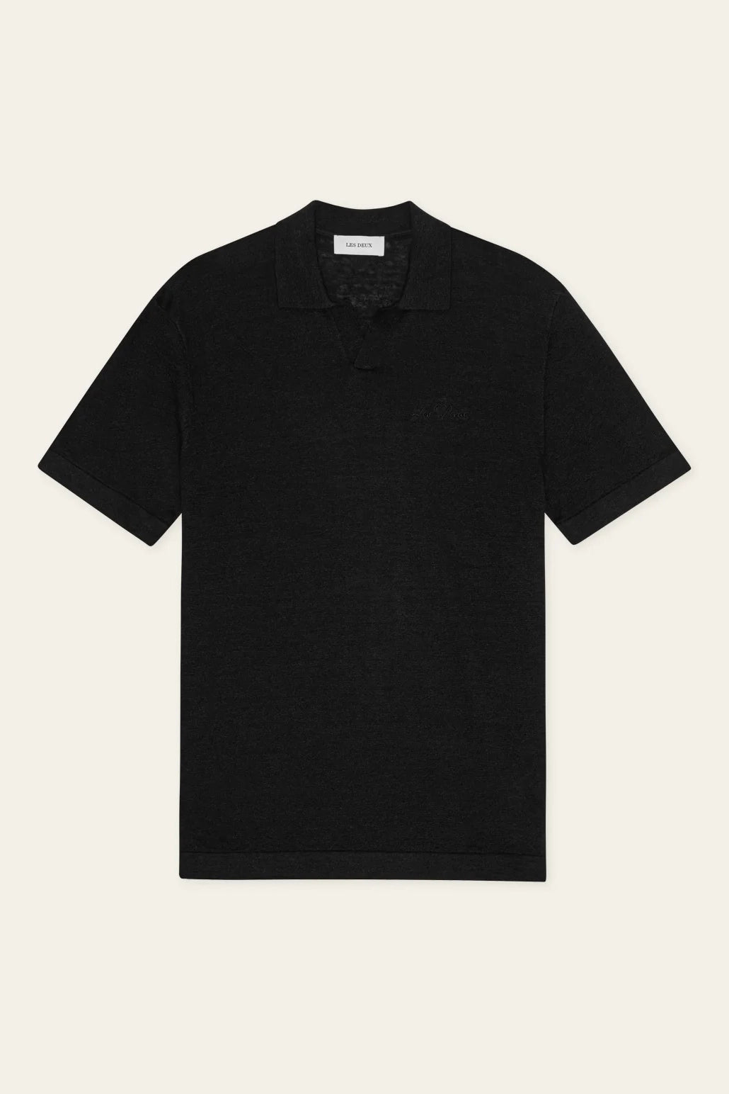 Emmanuel Knit Polo Polos Les Deux