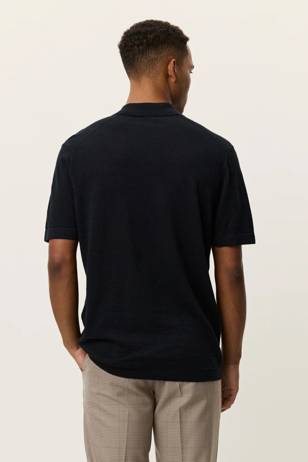 Emmanuel Knit Polo Polos Les Deux