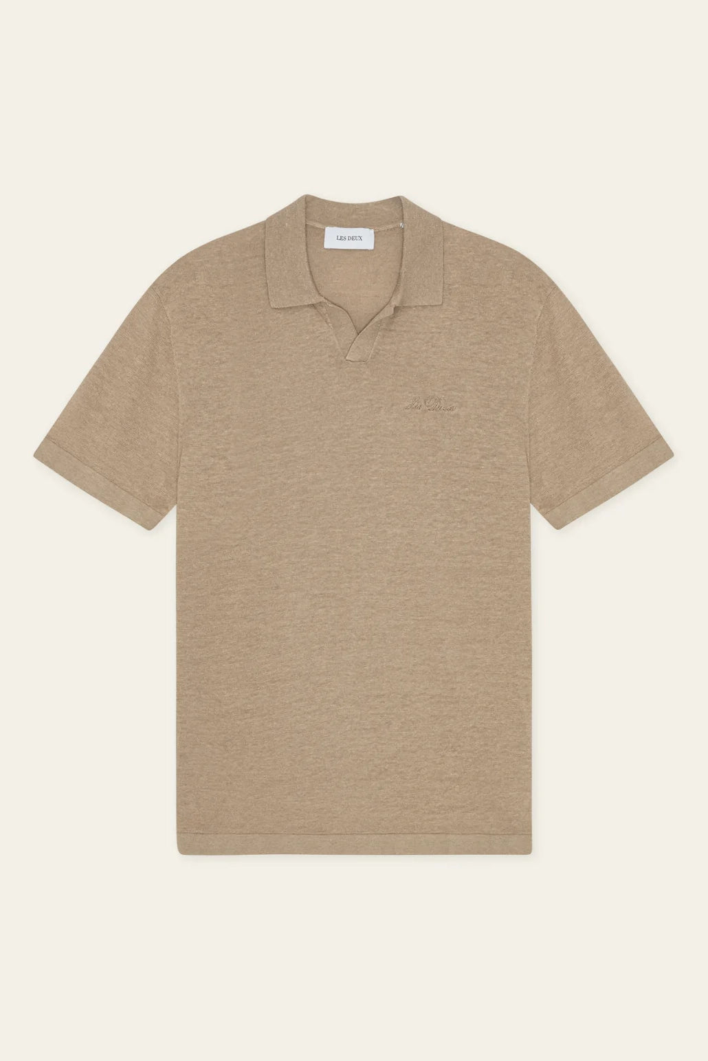 Emmanuel Knit Polo Polos Les Deux