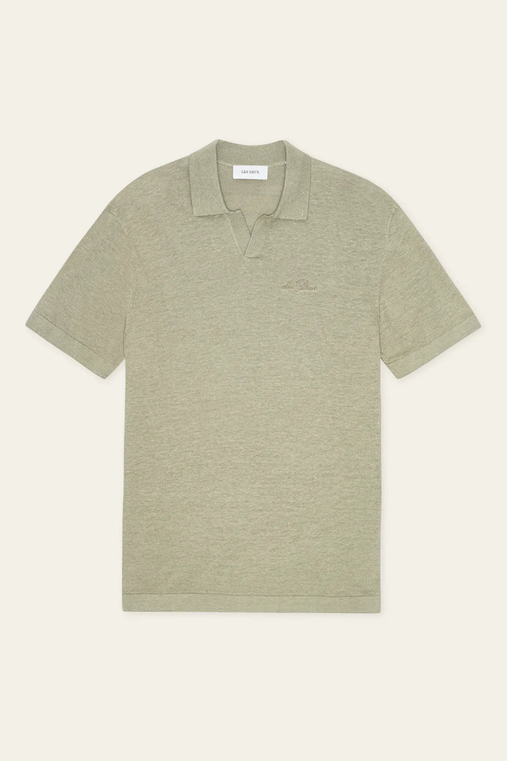Emmanuel Knit Polo Polos Les Deux
