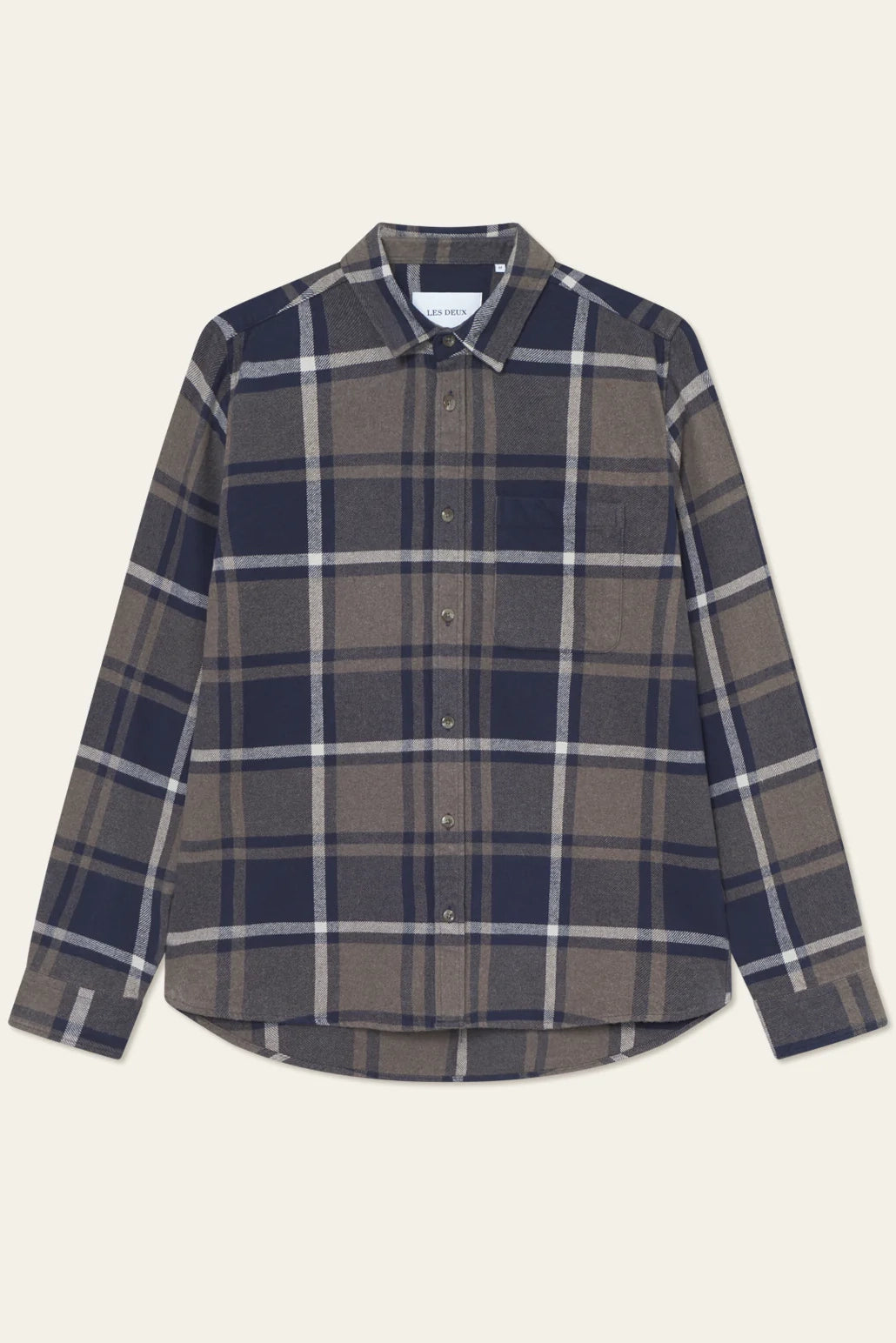 Jeremy Check Flannel Shirt Shirts Les Deux