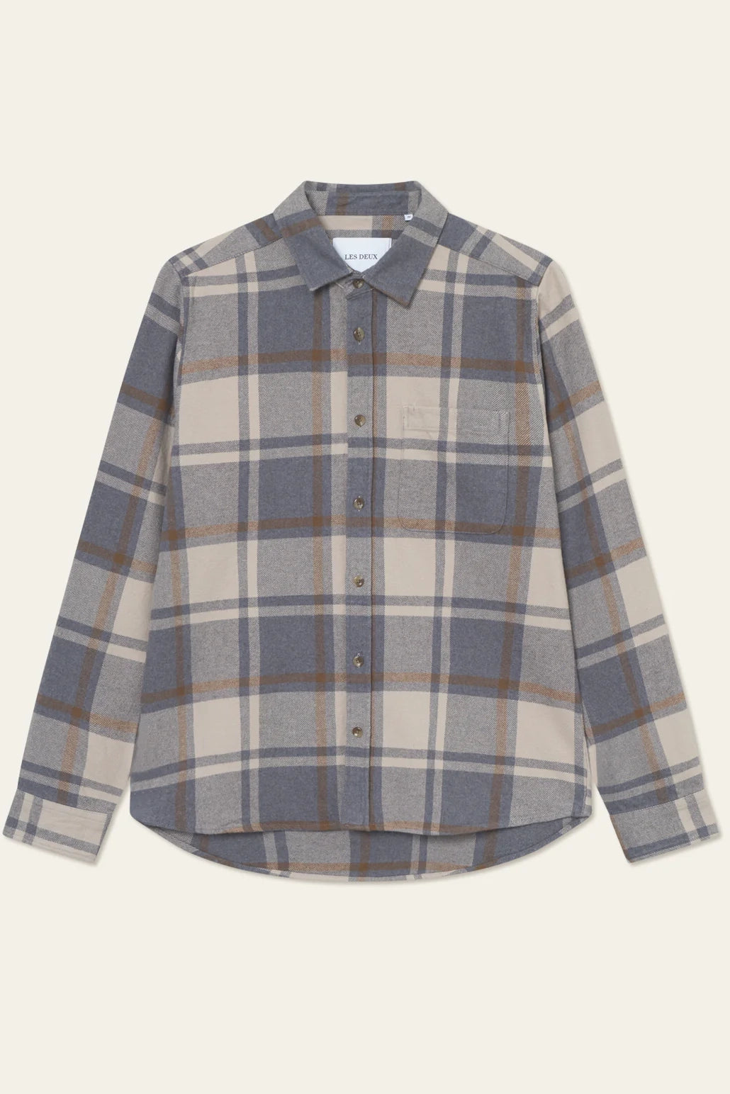 Jeremy Check Flannel Shirt Shirts Les Deux
