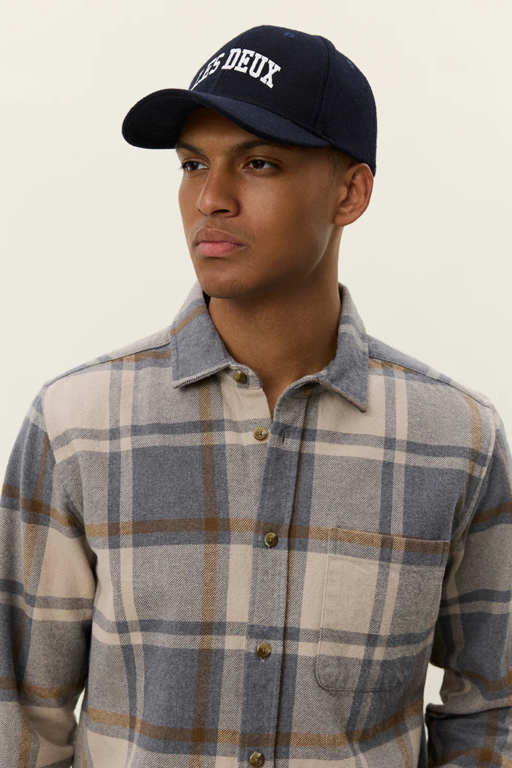 Jeremy Check Flannel Shirt Shirts Les Deux