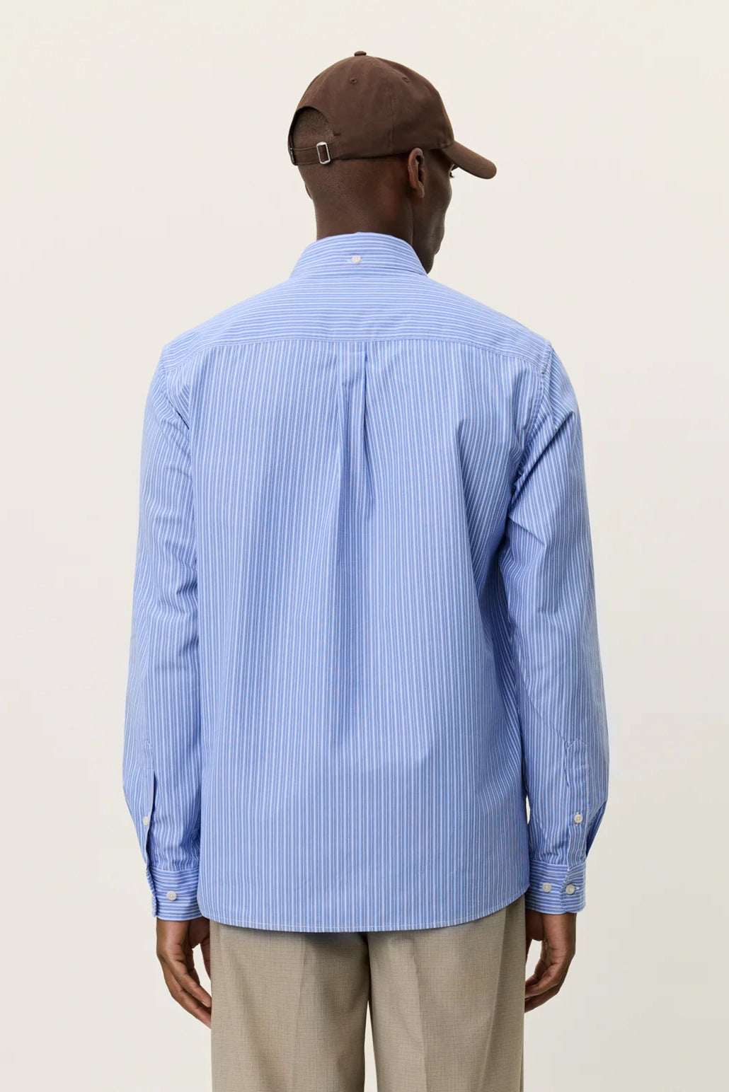 Kent Stripe Poplin Shirt Shirts Les Deux