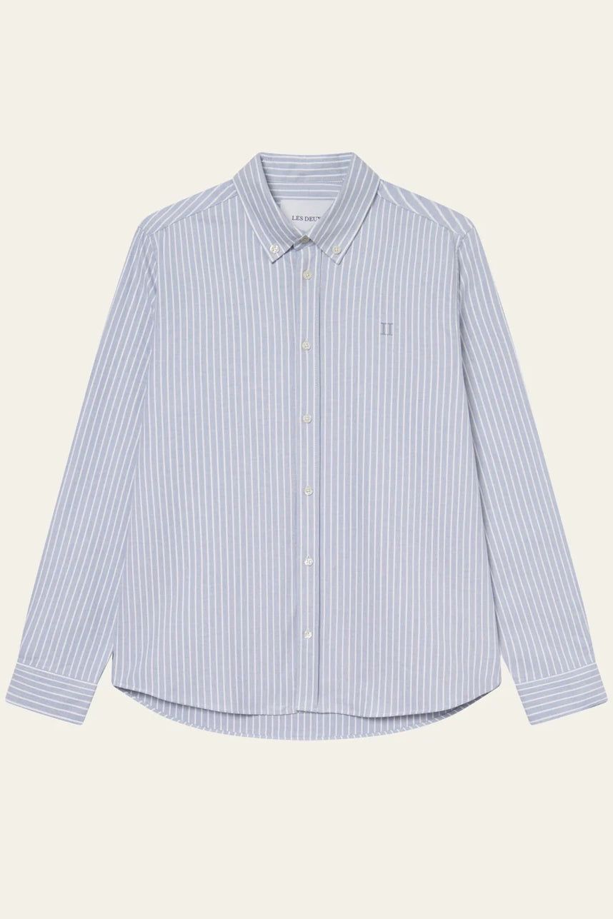 Konrad Striped Oxford Shirt Shirts Les Deux