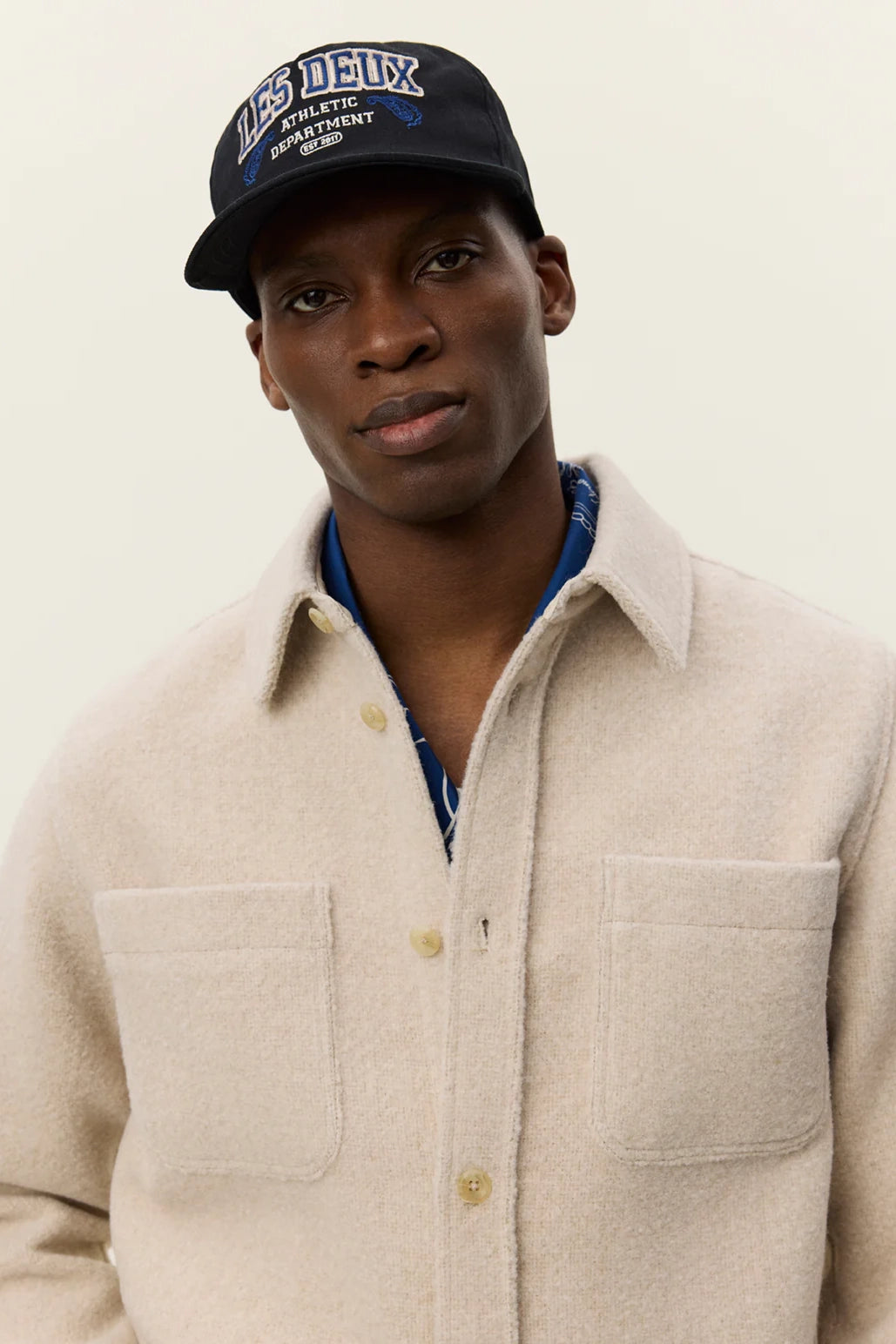 Lennon Bouclé Overshirt OverShirt Les Deux