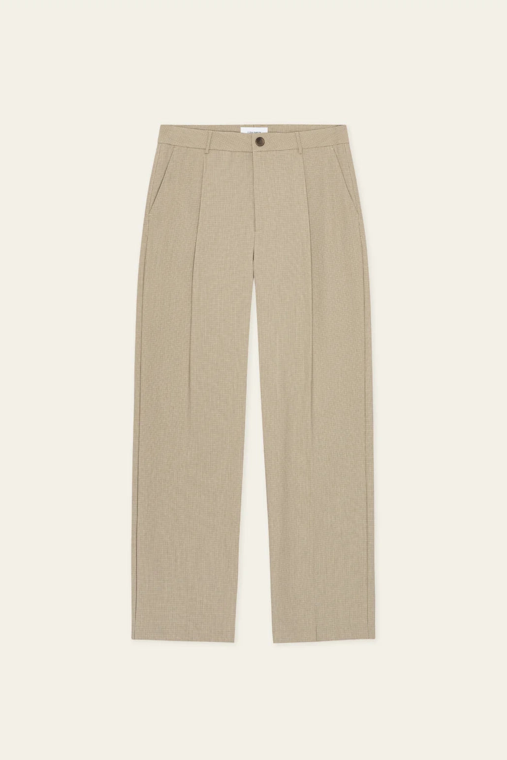Reece Pleated Mini Check Pants Pants Les Deux