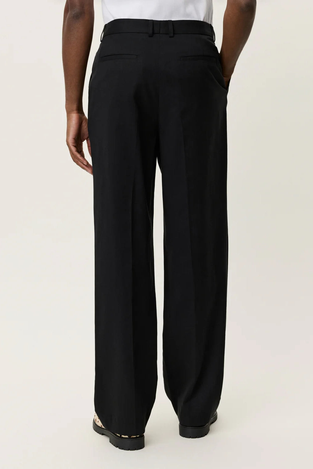 Reece Pleated Twill Suit Pants Pants Les Deux