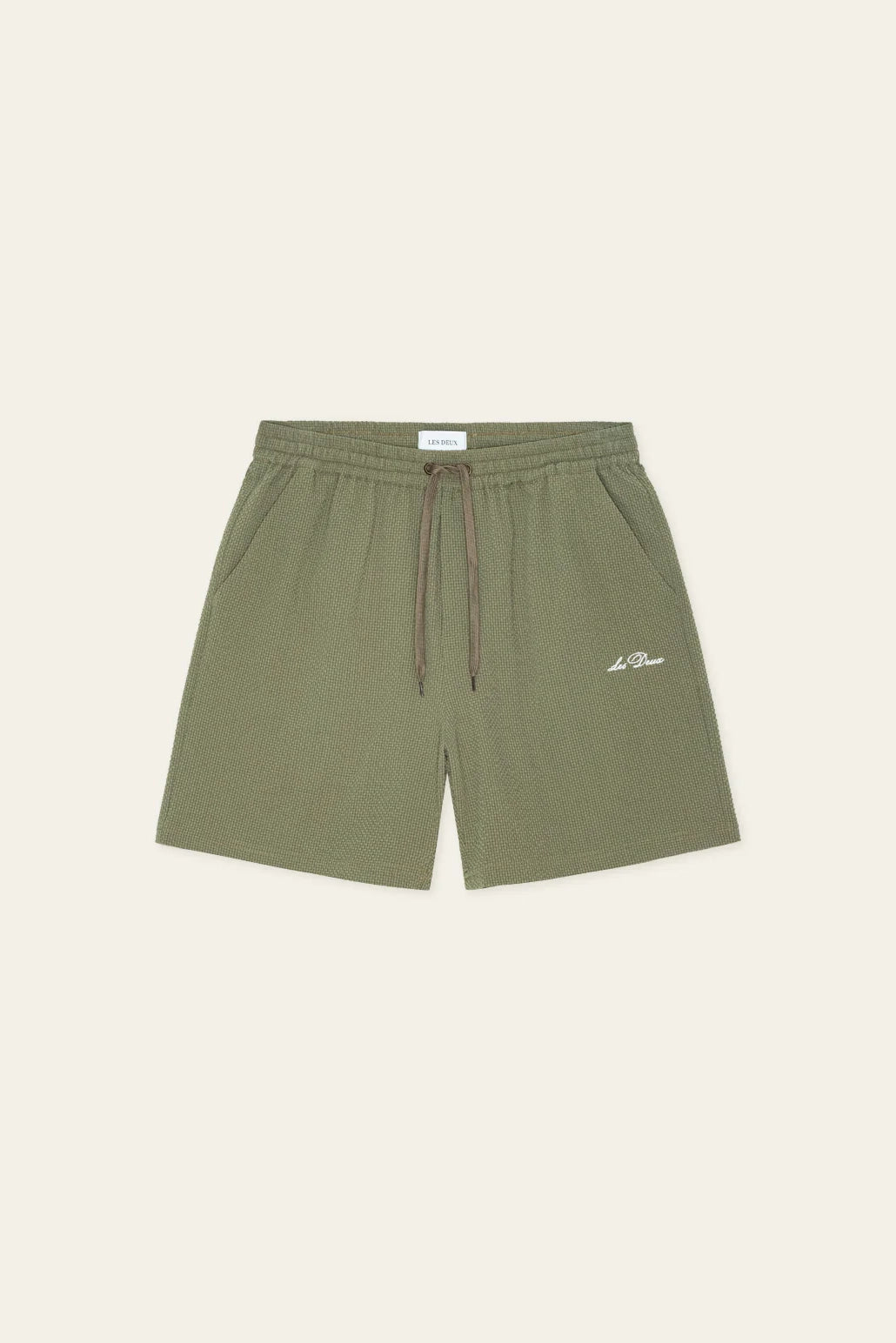 Stan Seersucker Swim Shorts Shorts Les Deux