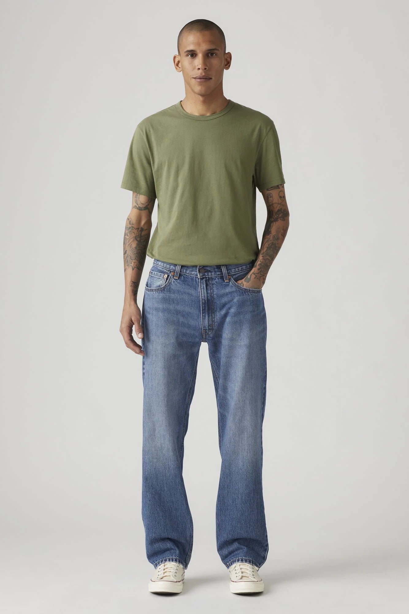 555 Relaxed Straight Denim Levi's