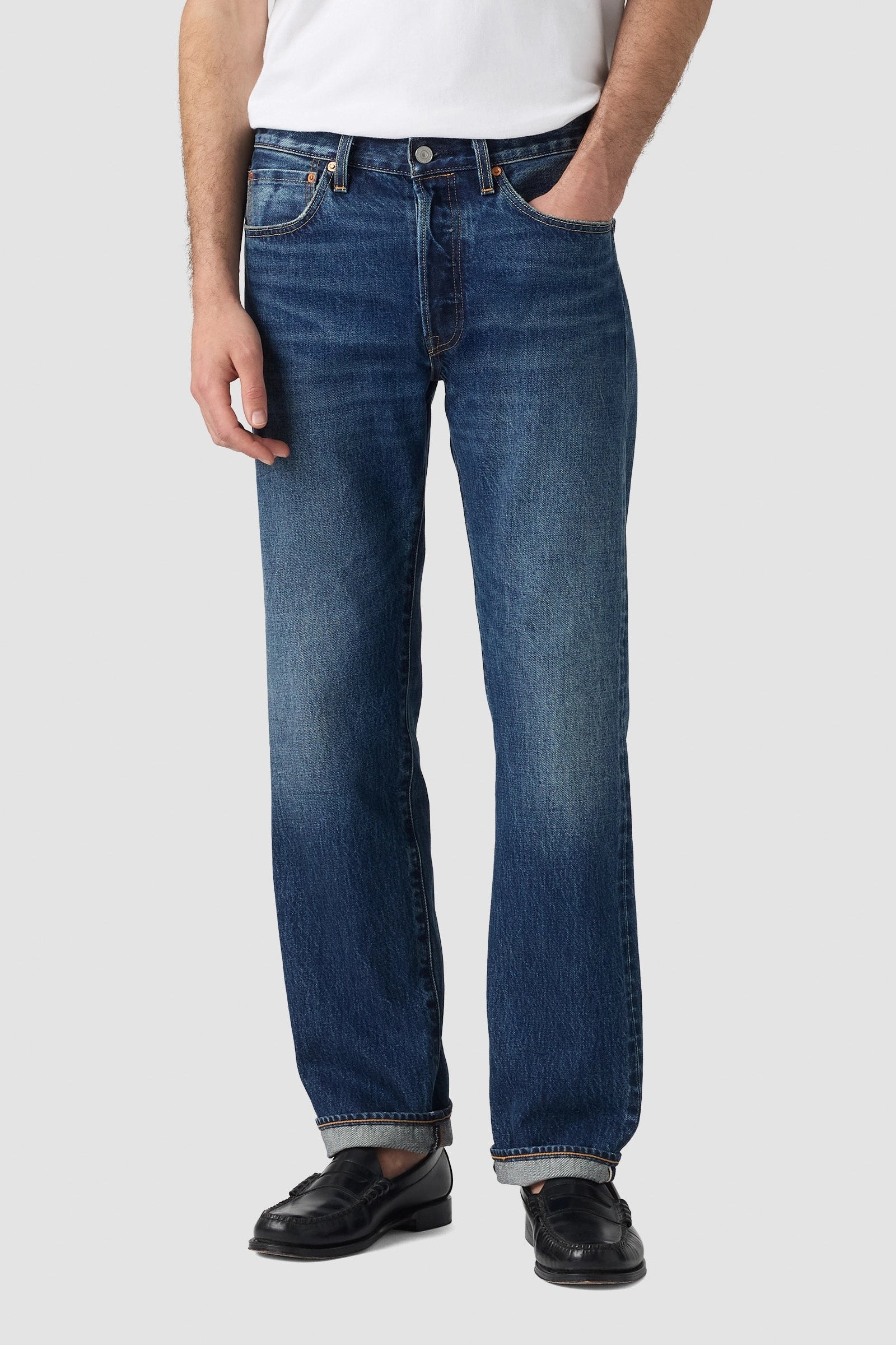 501® Original 32” Selvedge Jeans Denim Levi's