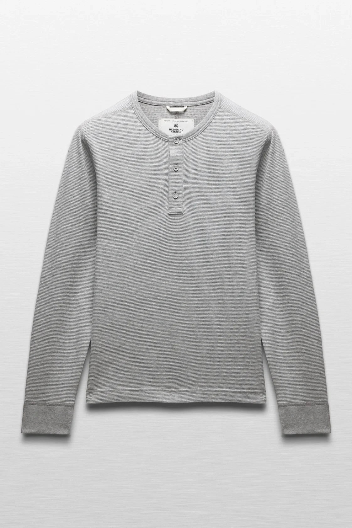 Lightweight Waffle Standard Henley T-Shirts Reigning Champ