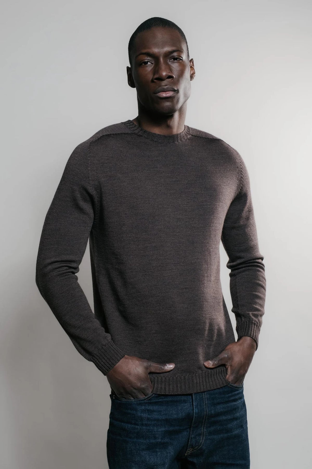 Aris Round Neck Sweaters Nitto Knitwear
