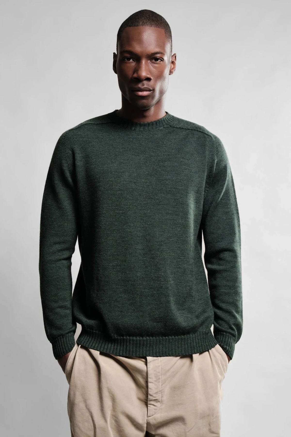 Aris Round Neck Sweaters Nitto Knitwear