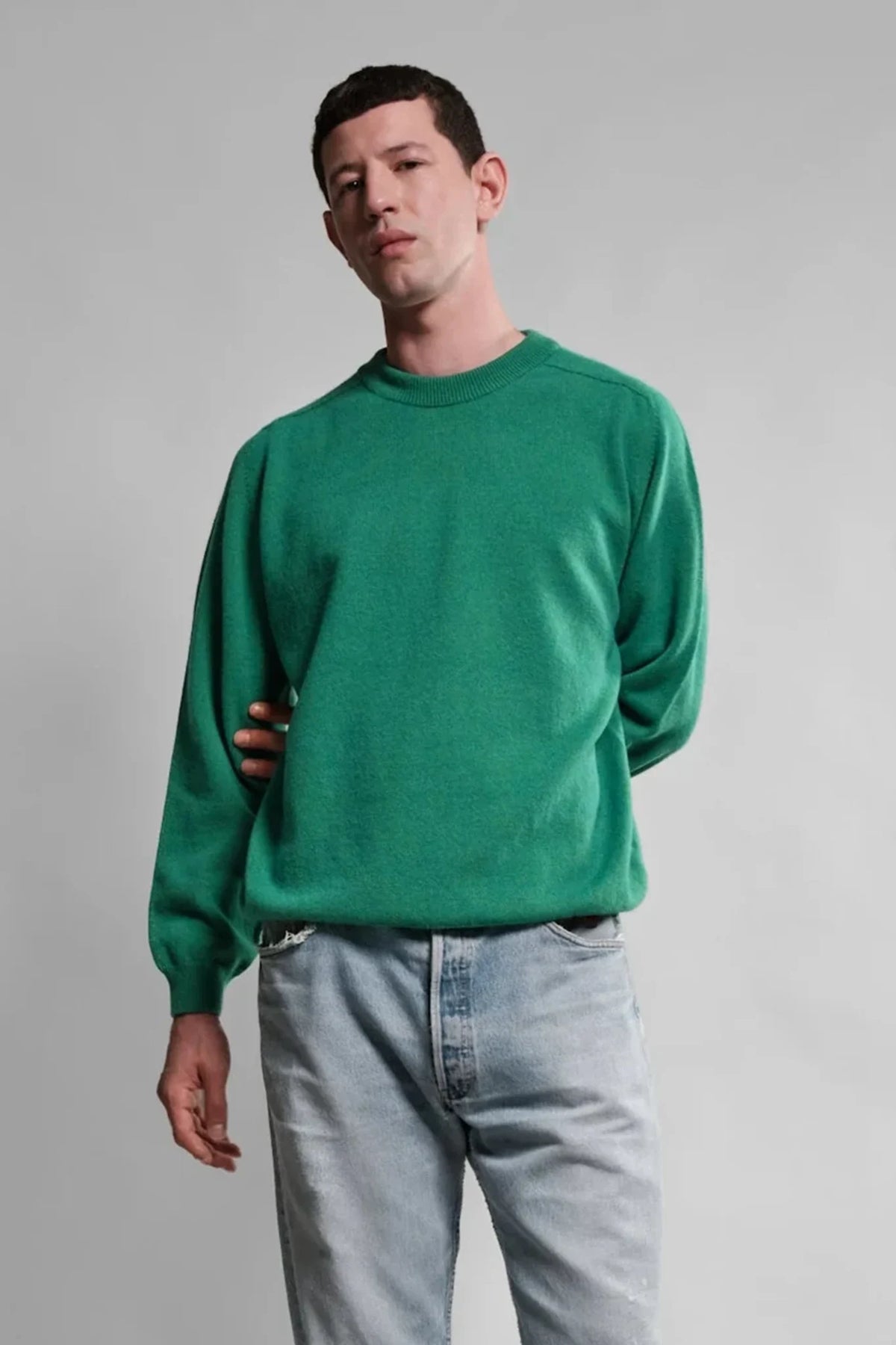 Armen Round Neck Jumper Sweaters Nitto Knitwear