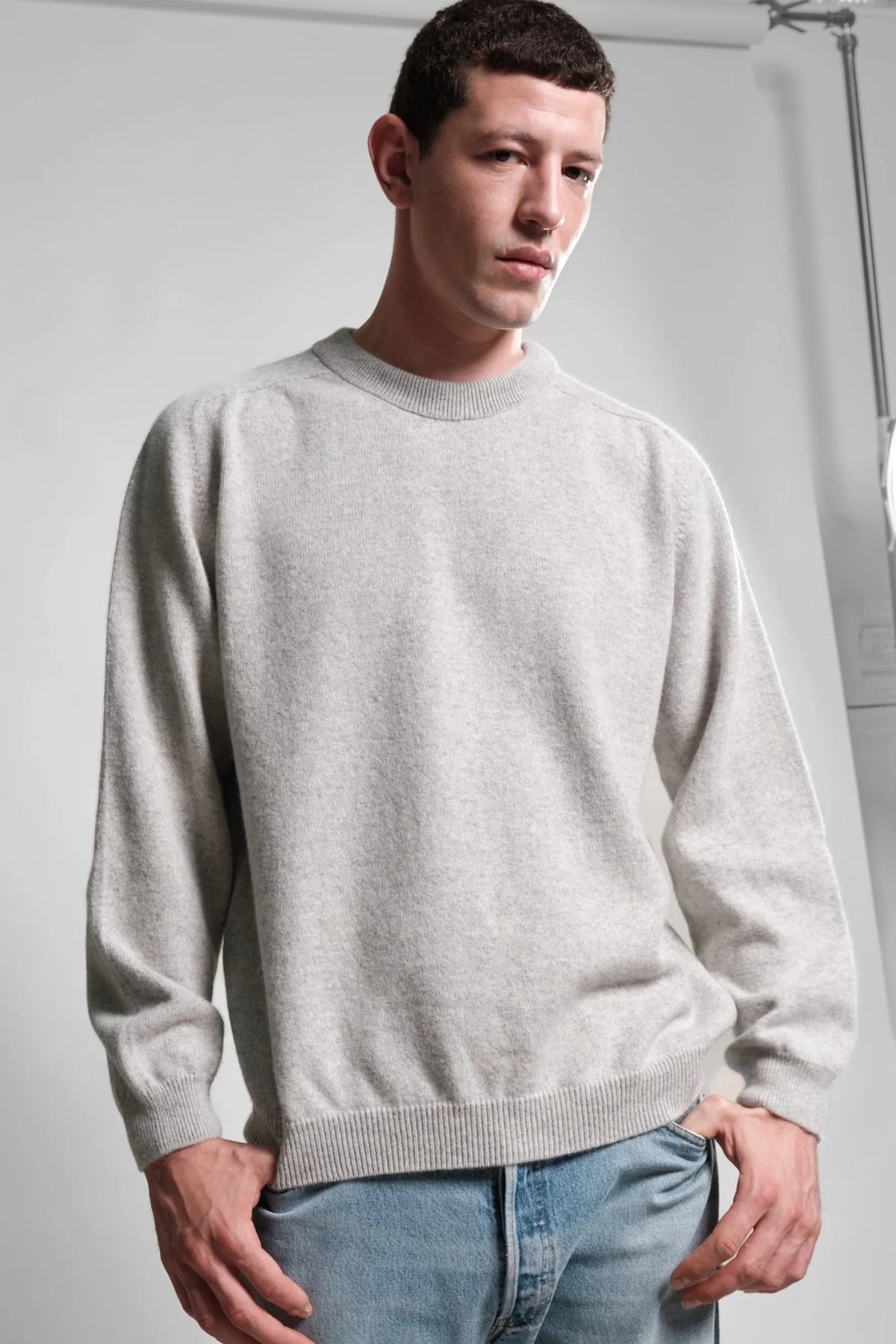 Armen Round Neck Jumper Sweaters Nitto Knitwear