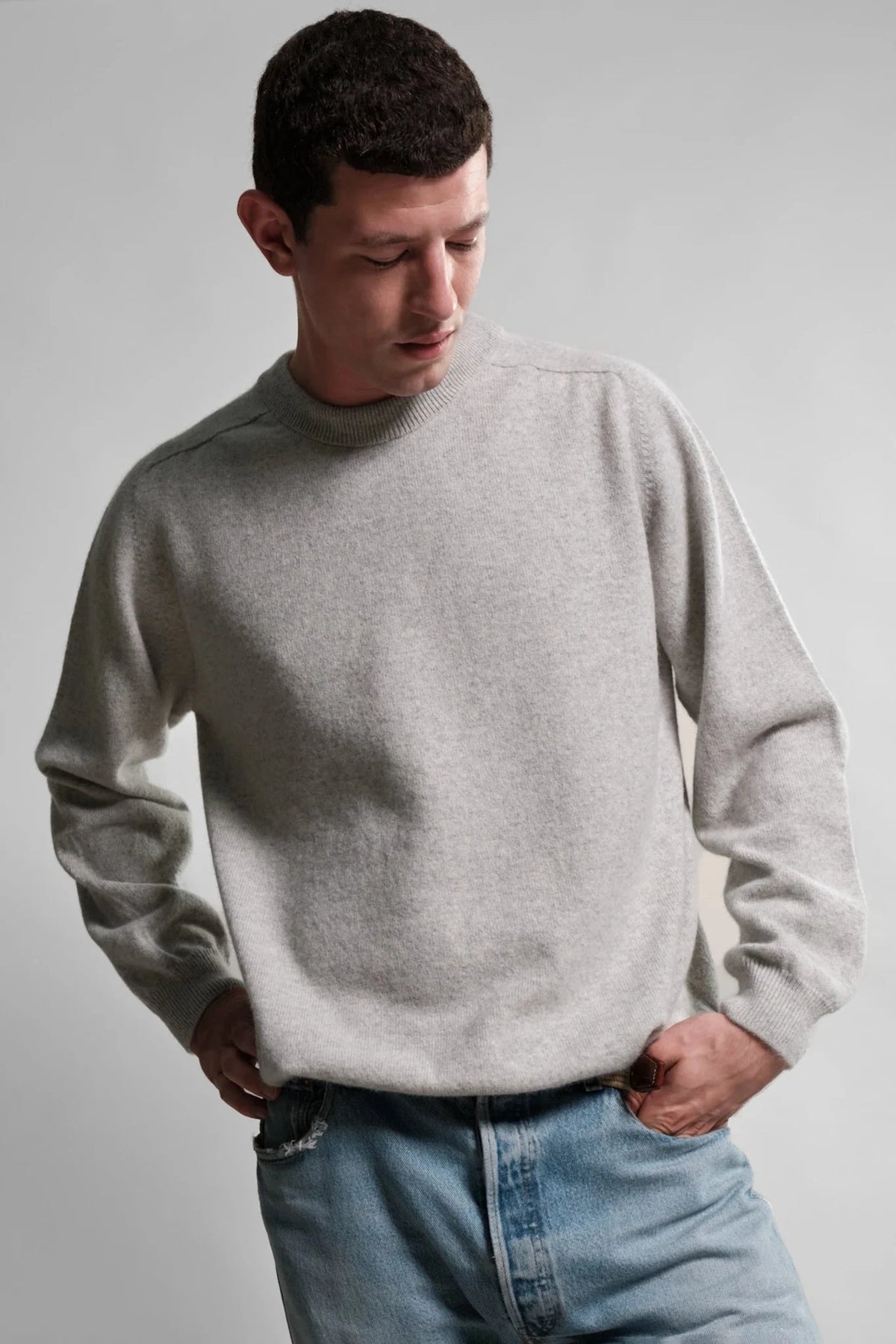 Armen Round Neck Jumper Sweaters Nitto Knitwear