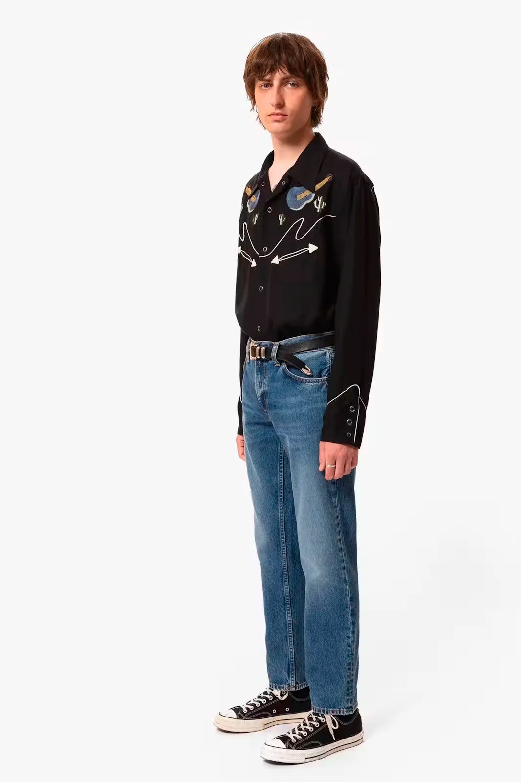 Gritty Jackson 34&quot; Denim Nudie Jeans