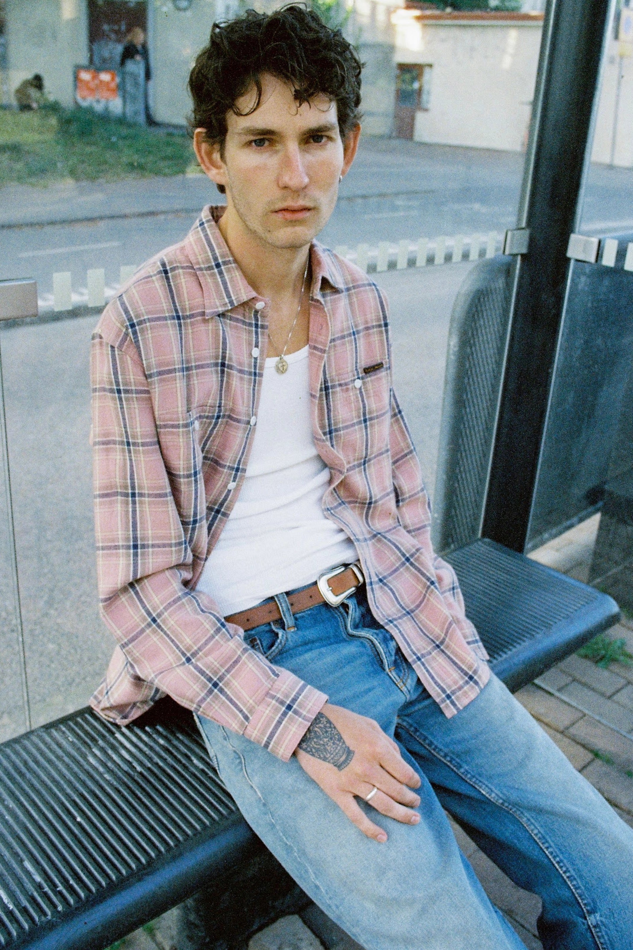Julian Worker Shirt Checked Shirts Nudie Jeans