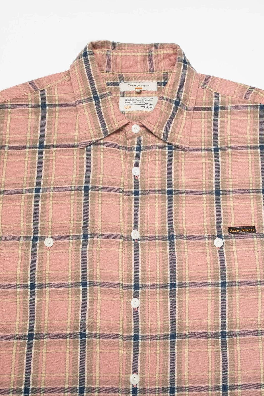 Julian Worker Shirt Checked Shirts Nudie Jeans