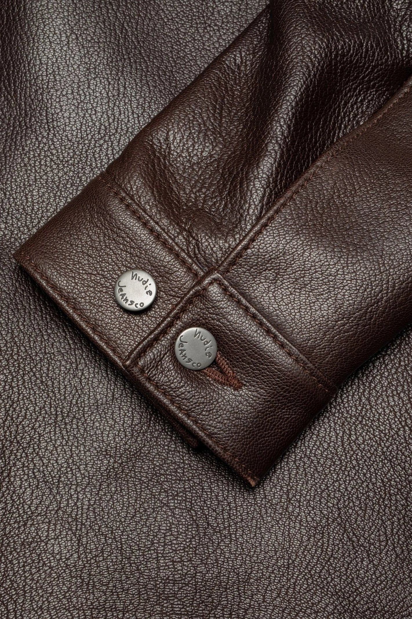 Joppe Western Leather Jacket Jackets Nudie Jeans