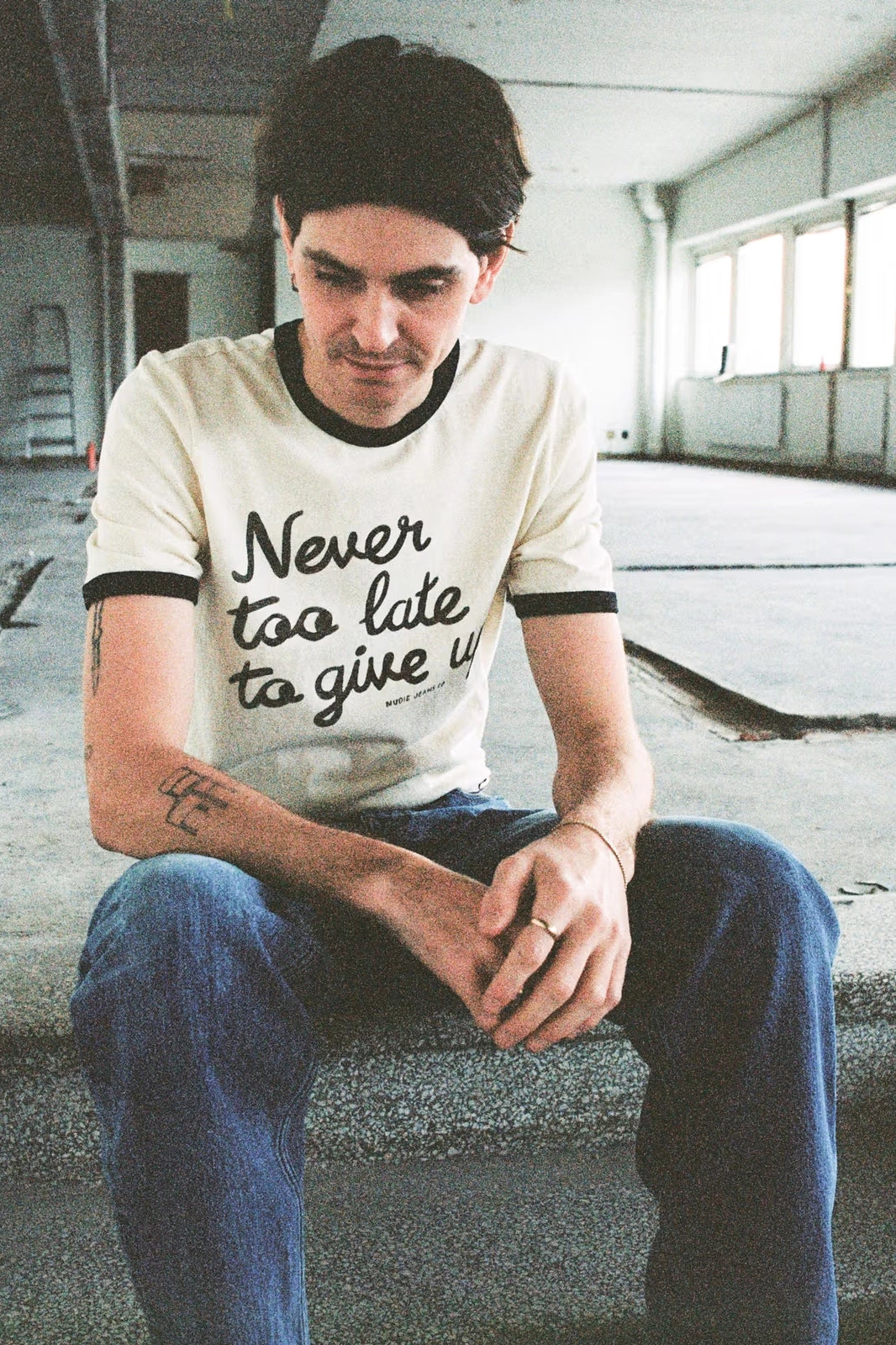 Ricky Too Late T T-Shirts Nudie Jeans