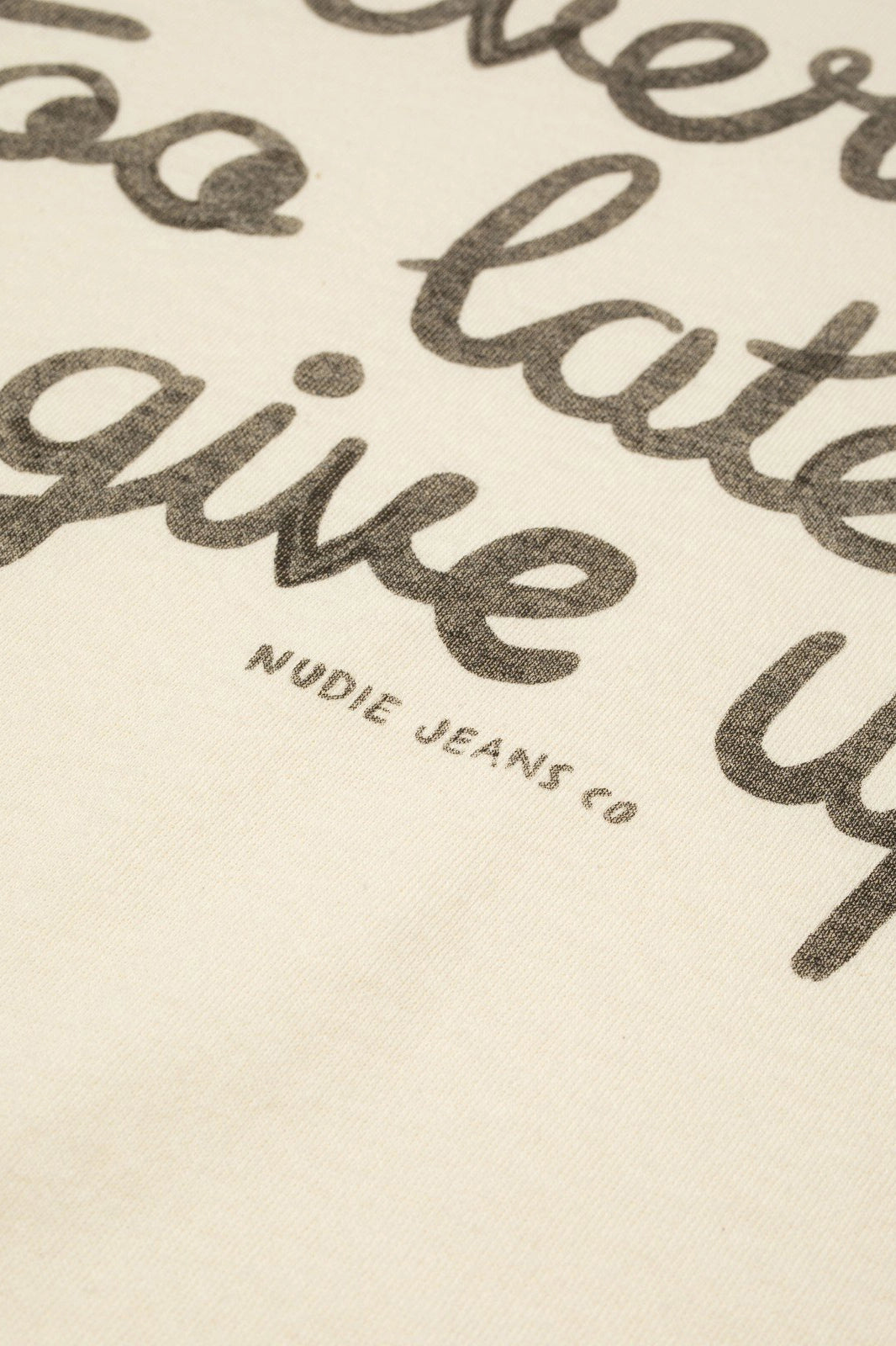 Ricky Too Late T T-Shirts Nudie Jeans