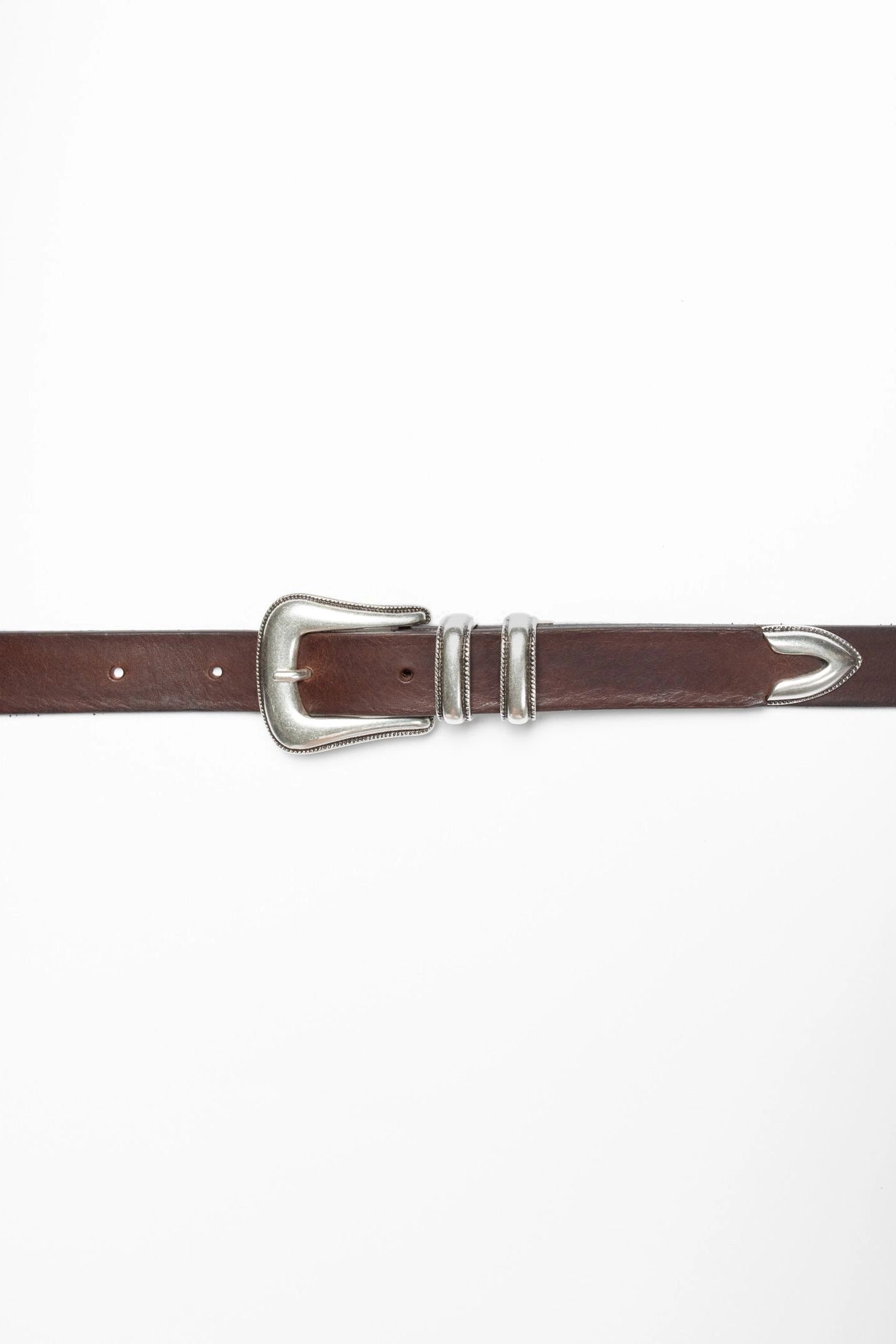 Western Leather Belt Accessories Nudie Jeans