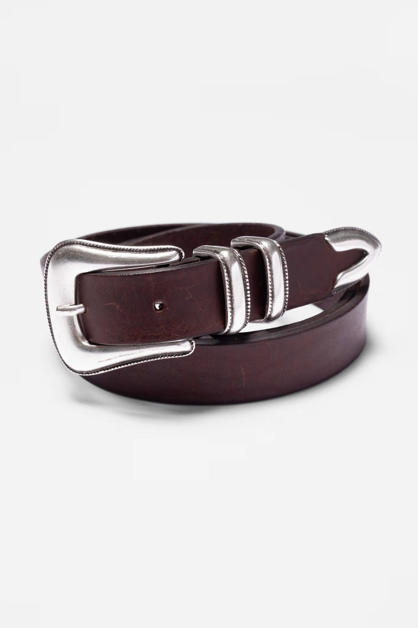 Western Leather Belt Accessories Nudie Jeans