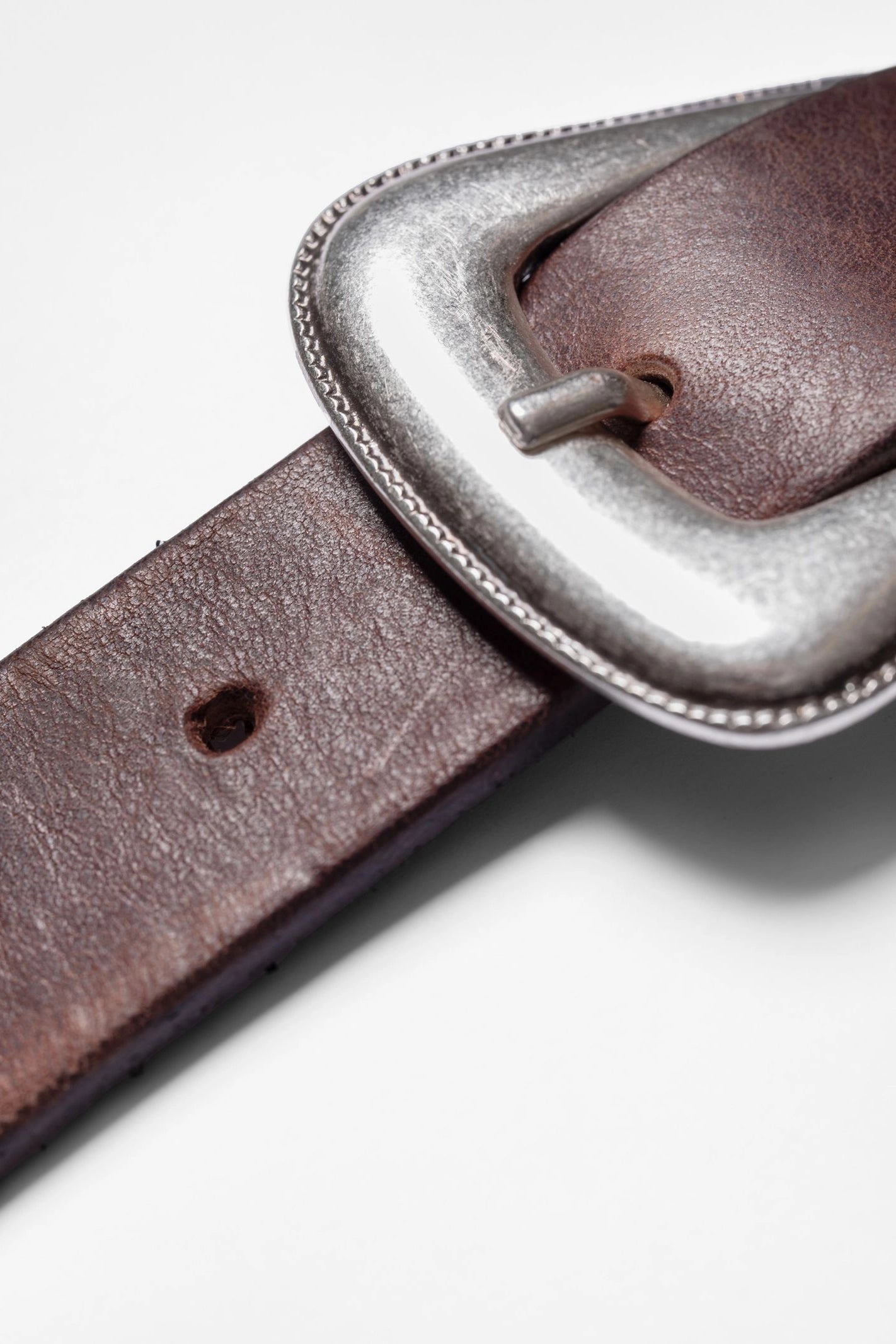 Western Leather Belt Accessories Nudie Jeans