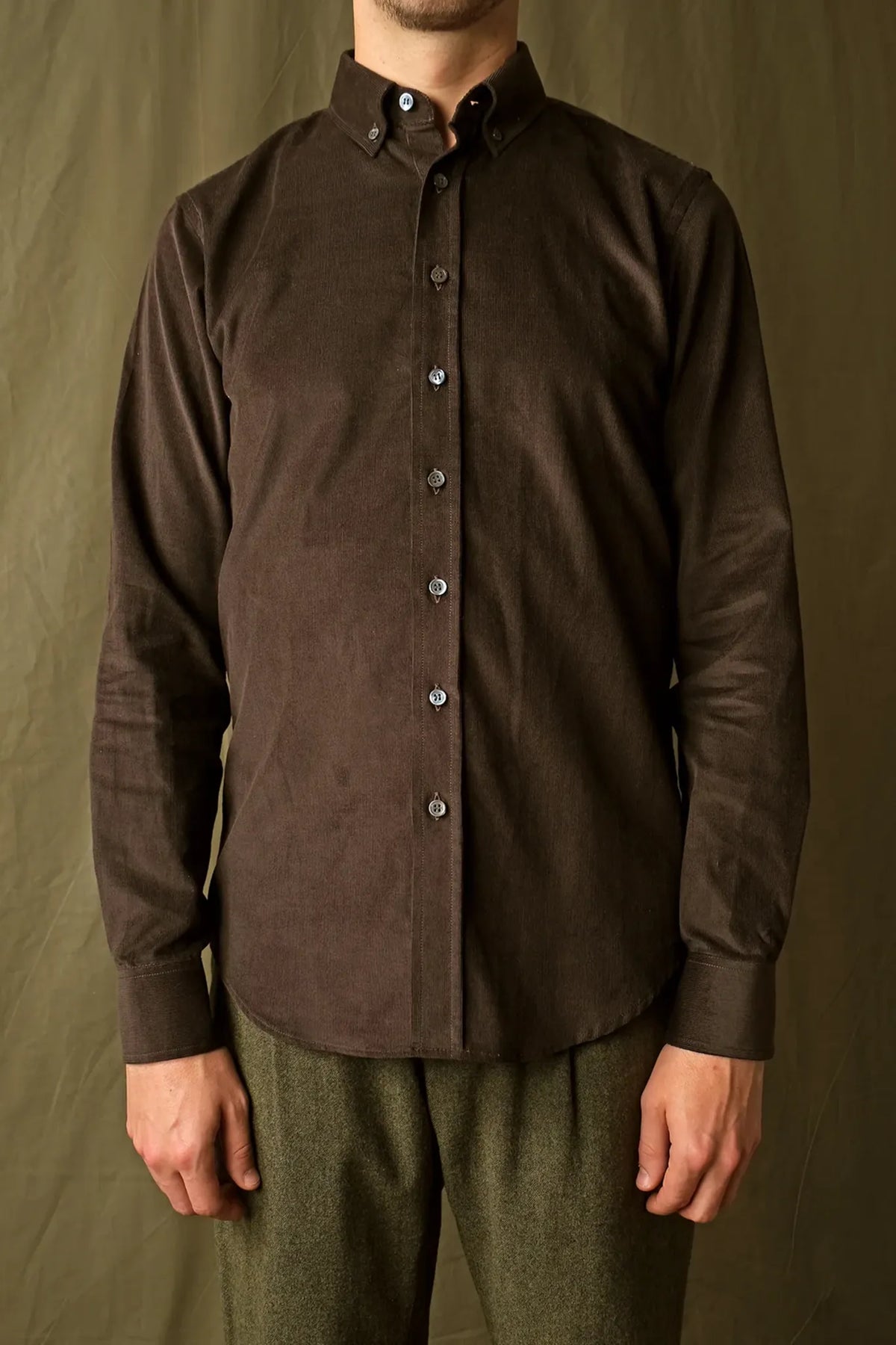 Corduroy Classic Shirt Shirts Outclass
