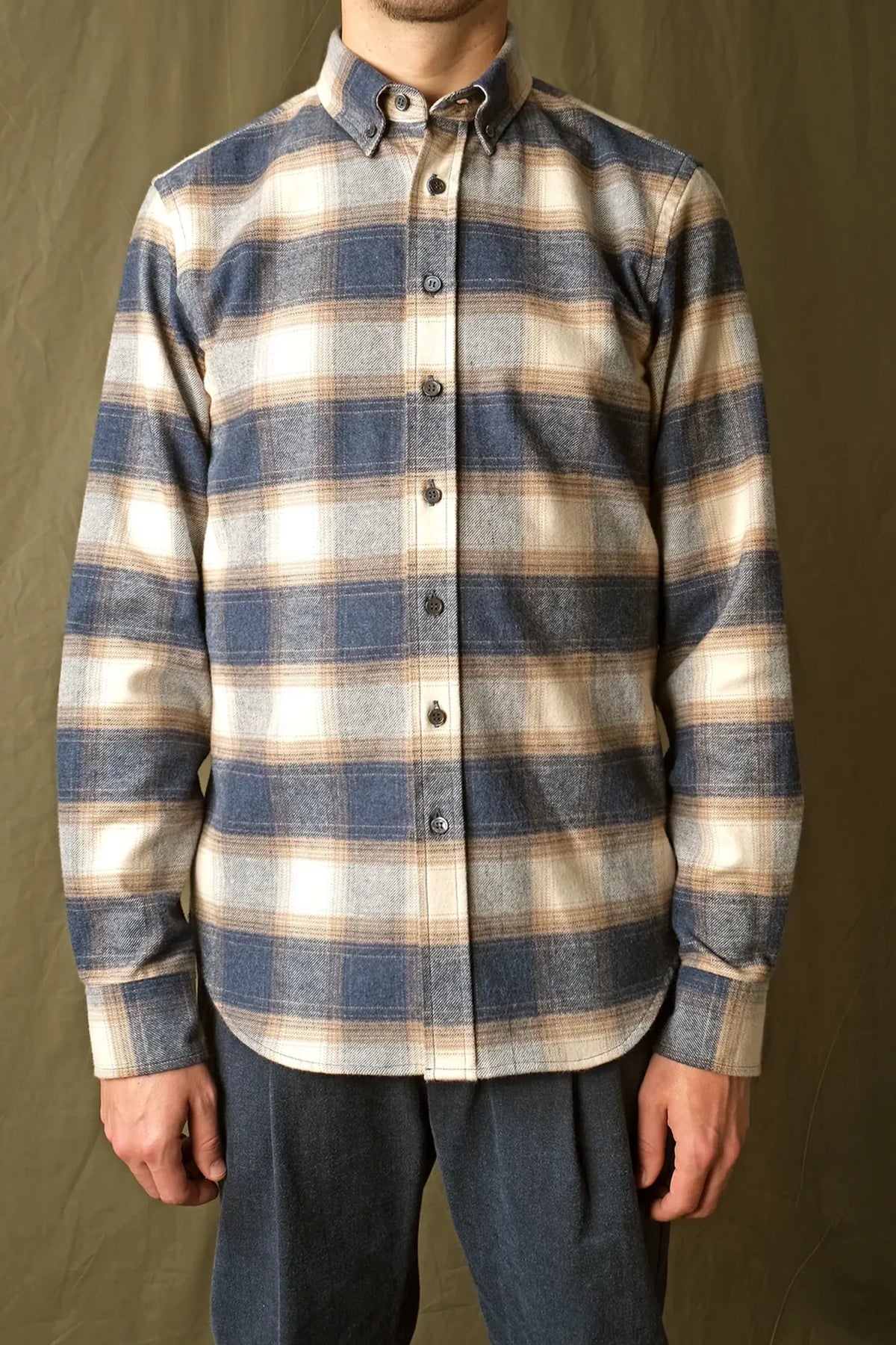 Flannel Classic Shirt Shirts Outclass