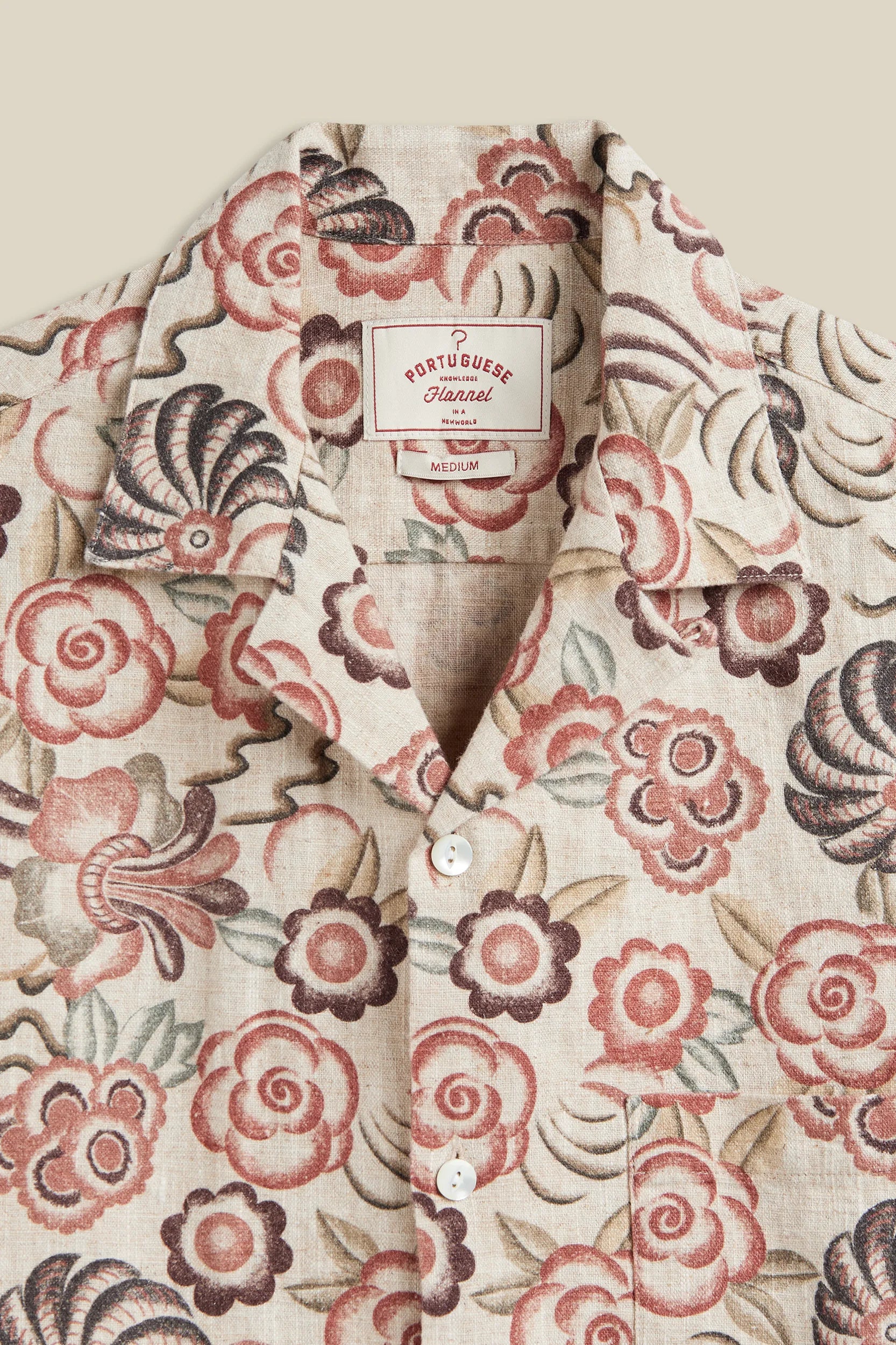 Flowers Paint Shirt Shirts Portuguese Flannel