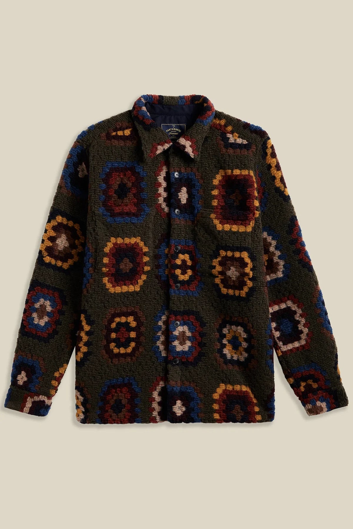 Grandma's Quilt Overshirt Jackets Portuguese Flannel