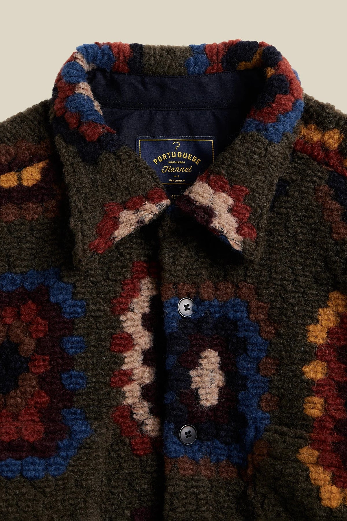 Grandma's Quilt Overshirt Jackets Portuguese Flannel