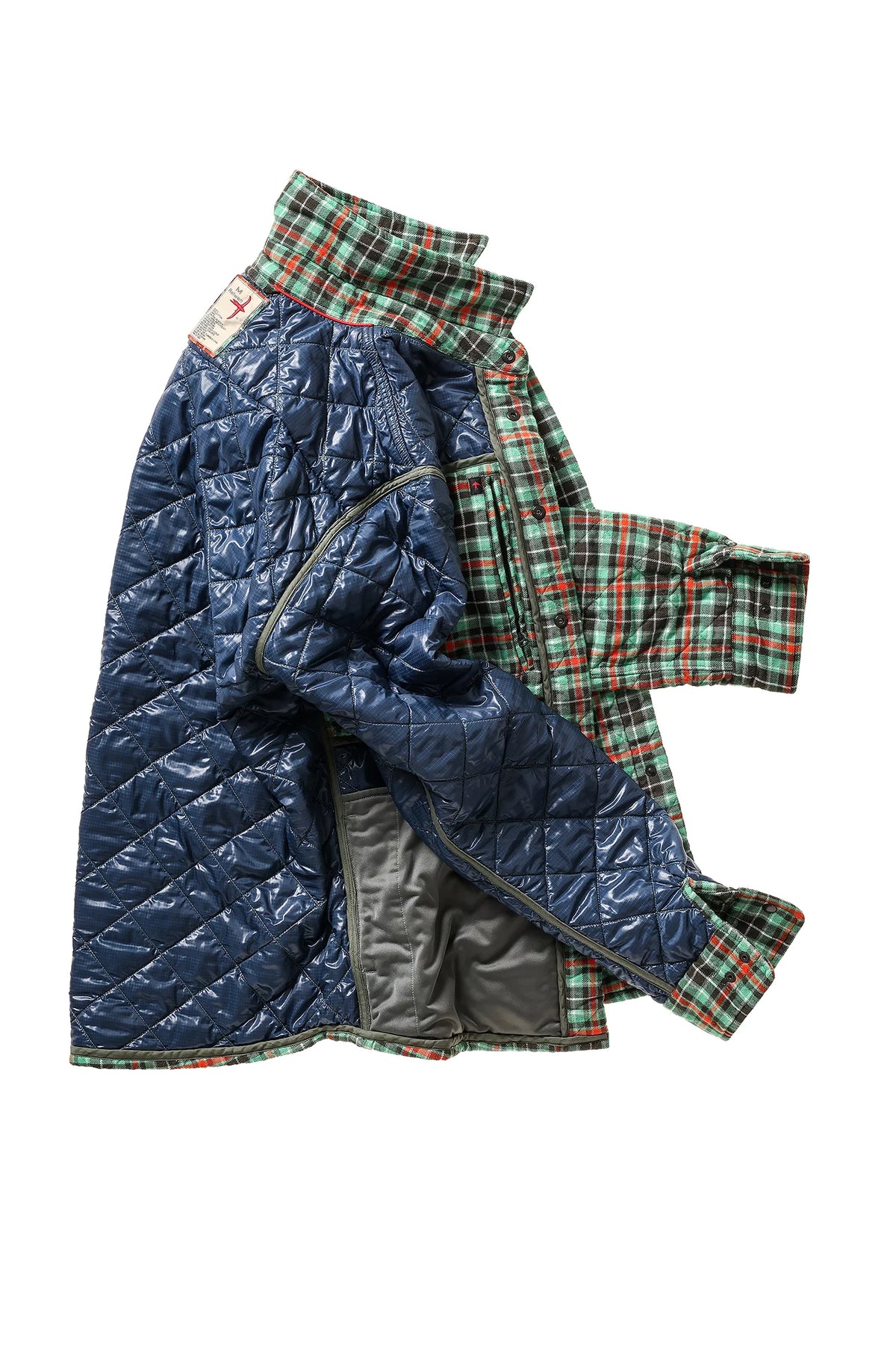 Quilted Flannel Shirtjacket Jackets Relwen