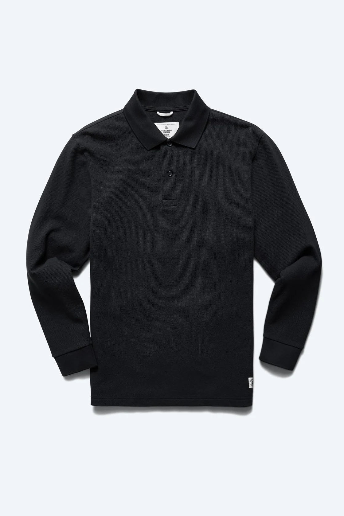 Athletic Pique Academy Standard Long Sleeve Polo Polos Reigning Champ
