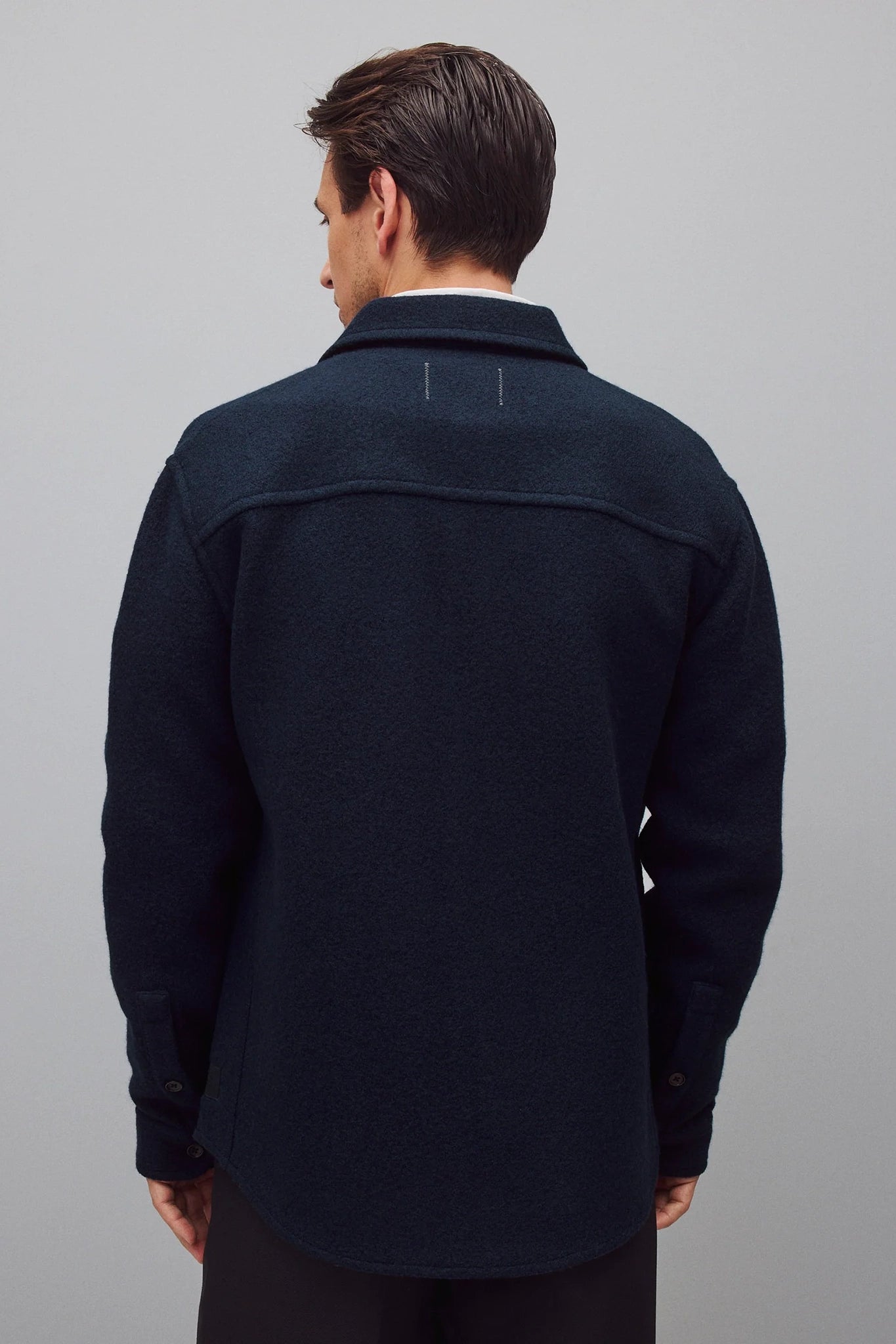 Boiled Wool Overshirt Overshirts Reigning Champ