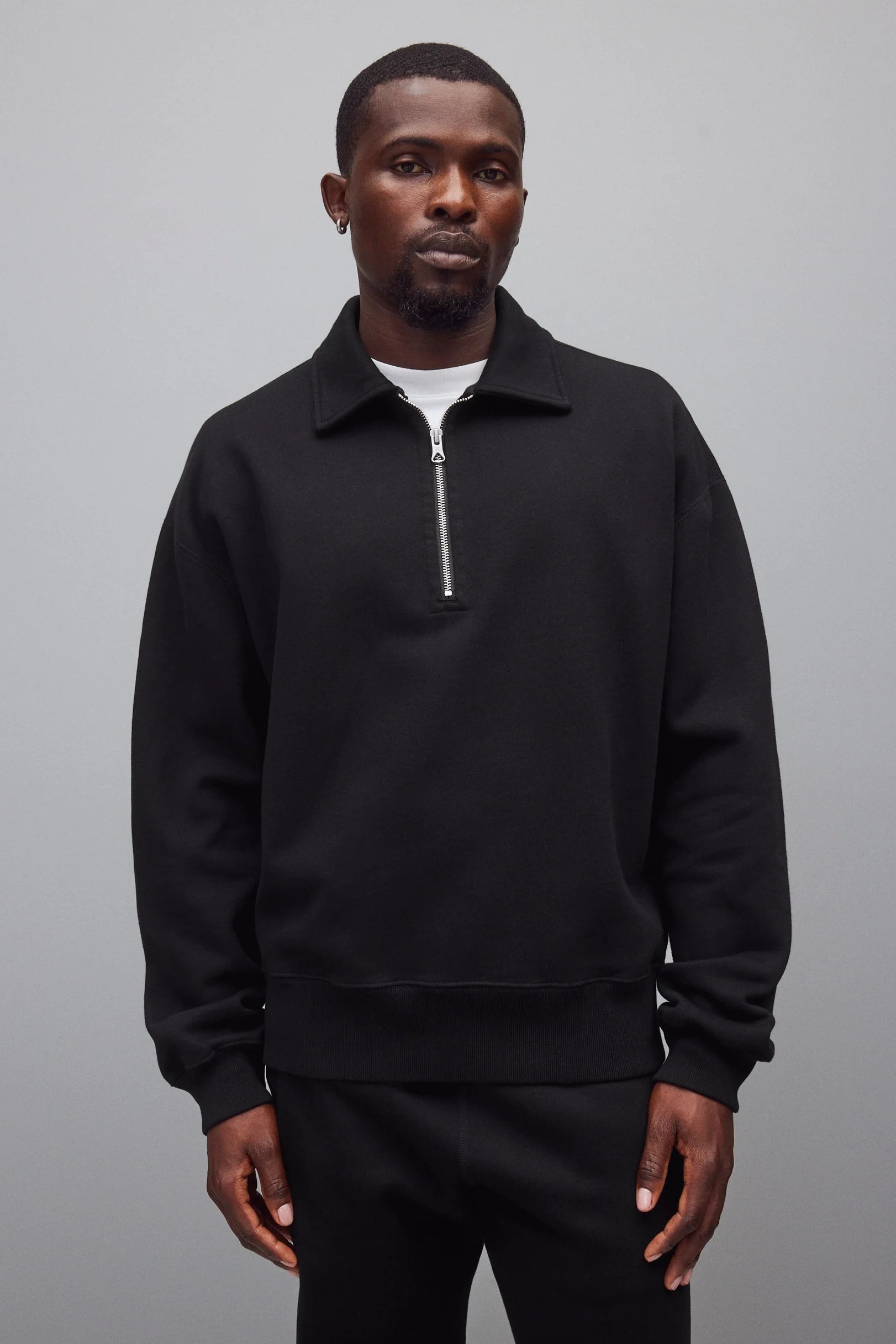 Brushed Fleece Relaxed Half Zip Sweatshirt Sweaters Reigning Champ