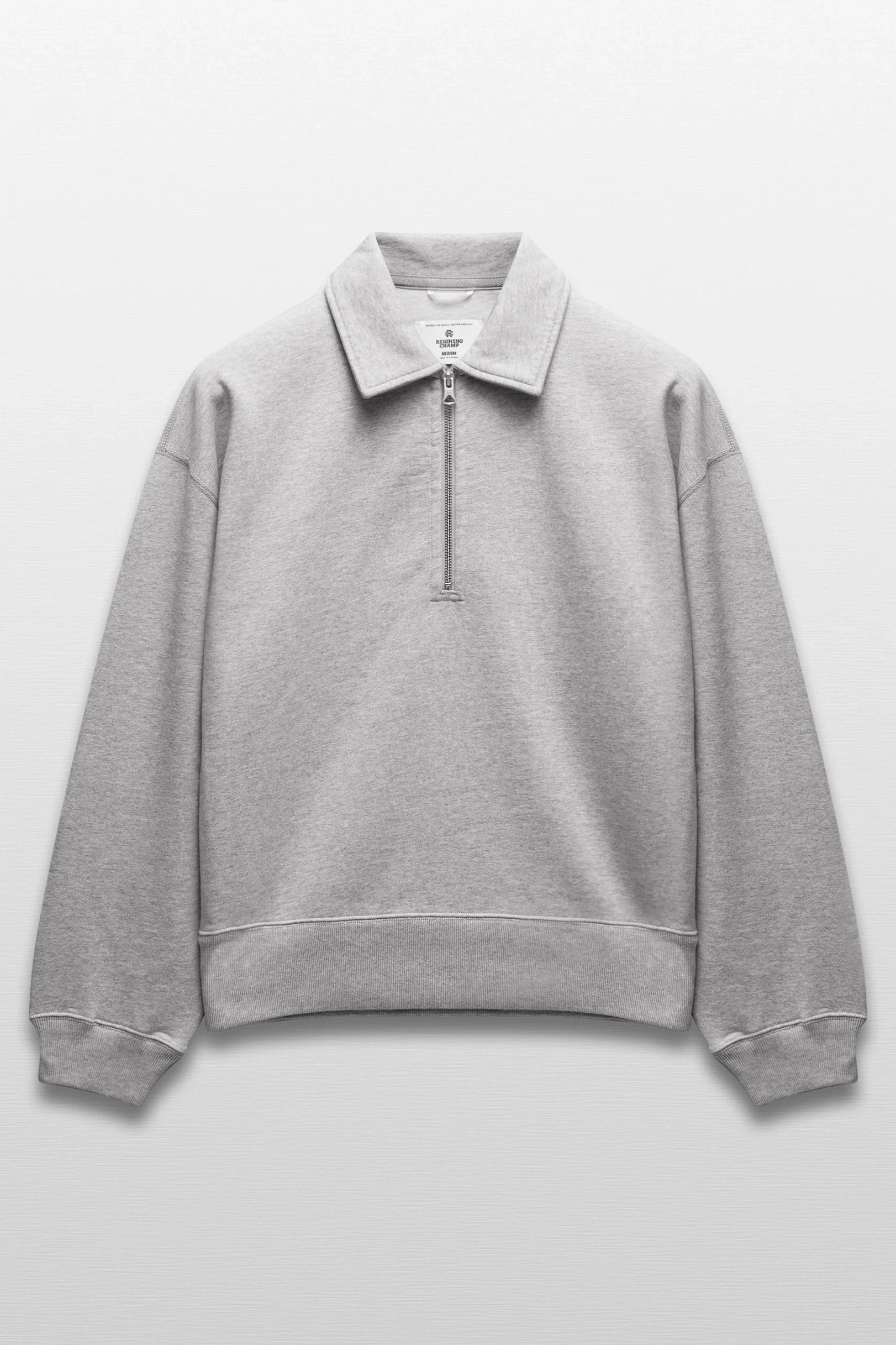 Brushed Fleece Relaxed Half Zip Sweatshirt Sweaters Reigning Champ
