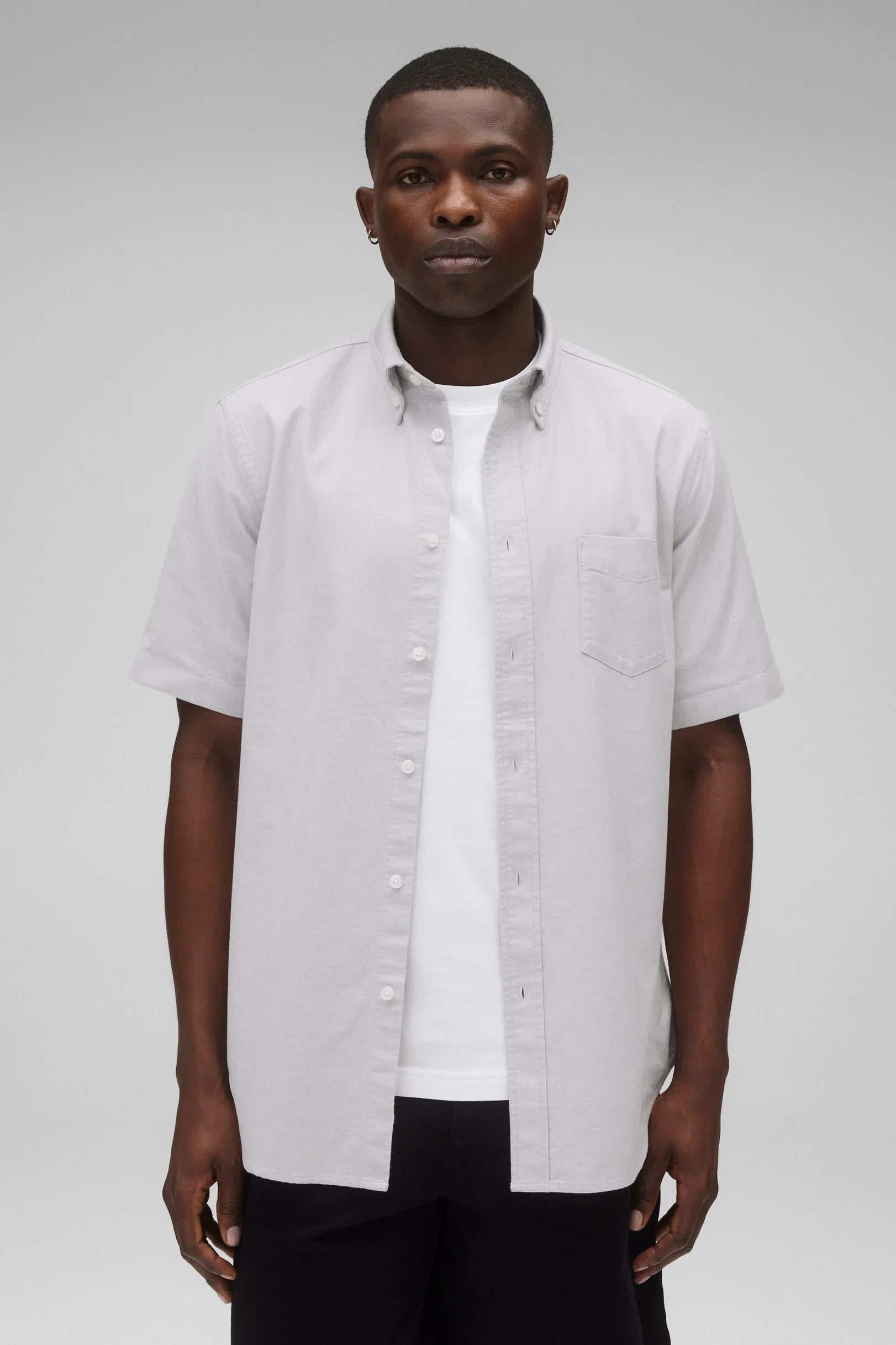 Cotton Oxford Prep Standard Short Sleeve Shirt Shirts Reigning Champ