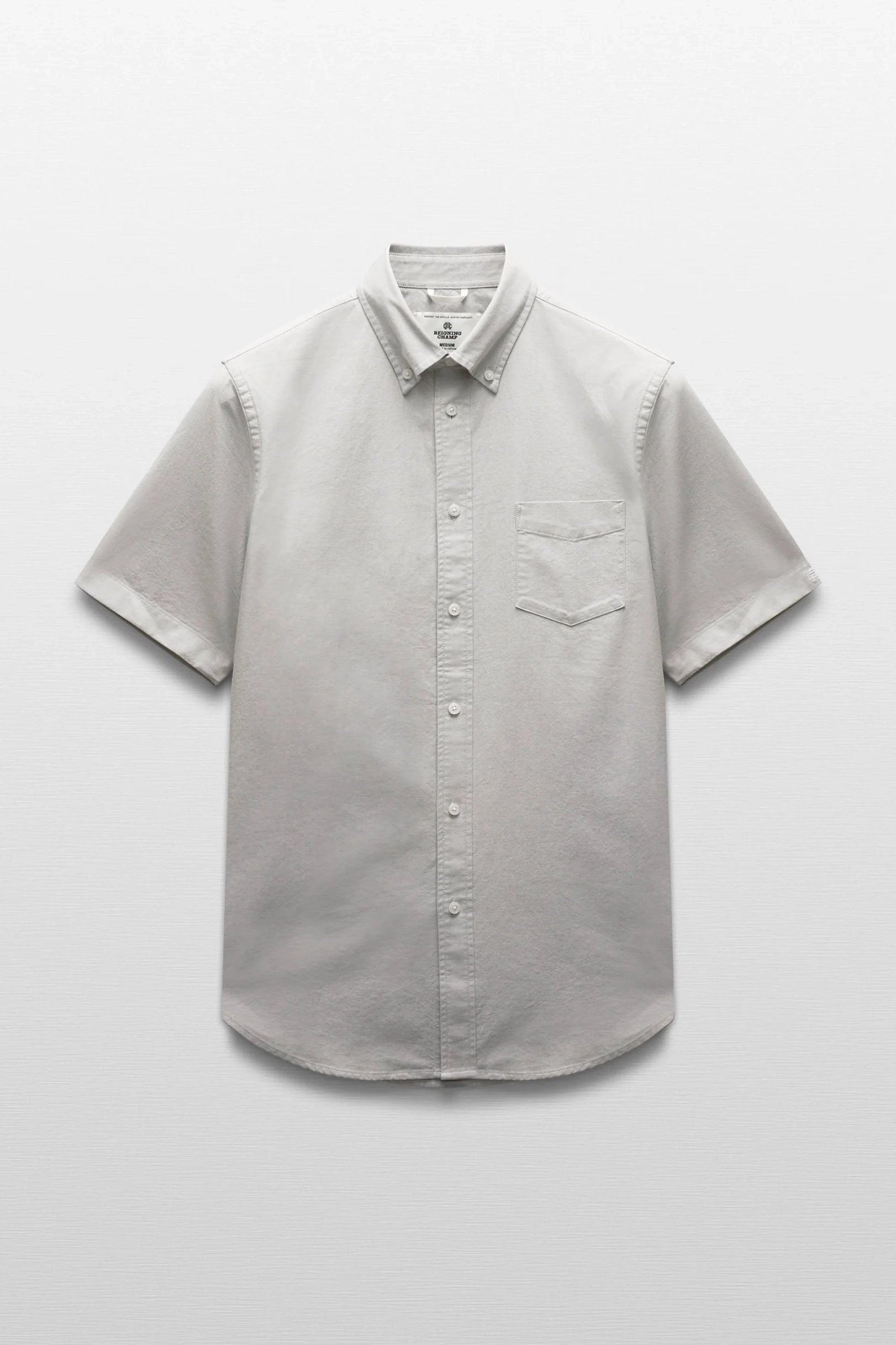 Cotton Oxford Prep Standard Short Sleeve Shirt Shirts Reigning Champ