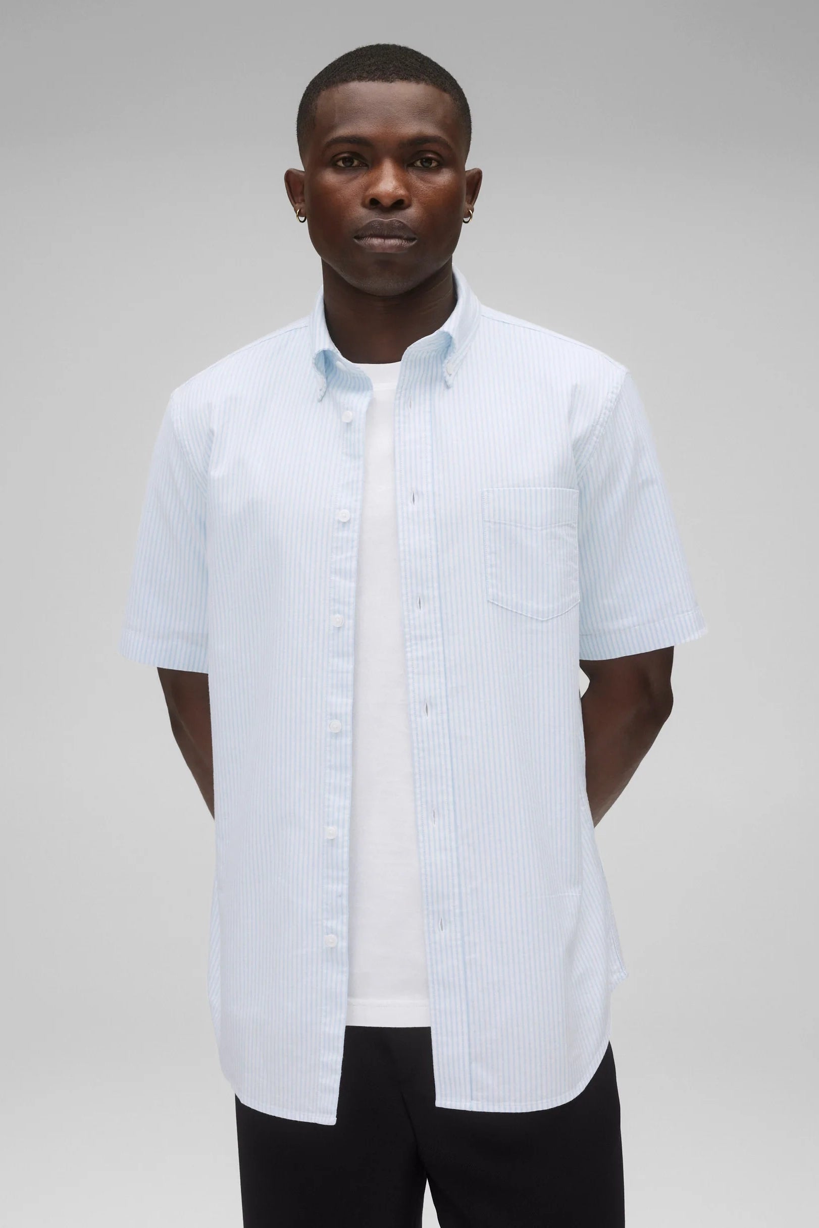 Cotton Oxford Prep Standard Short Sleeve Shirt Shirts Reigning Champ