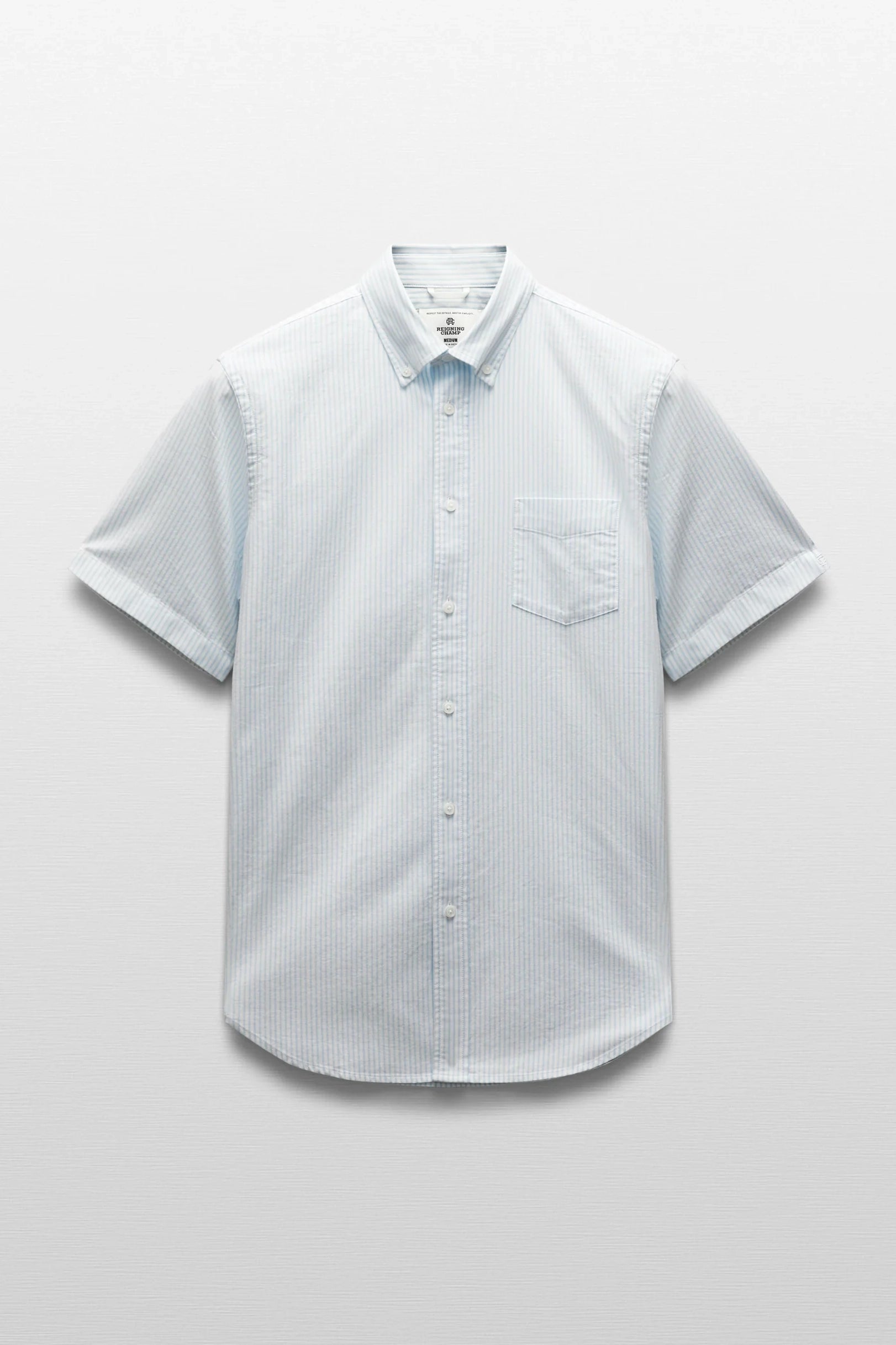 Cotton Oxford Prep Standard Short Sleeve Shirt Shirts Reigning Champ