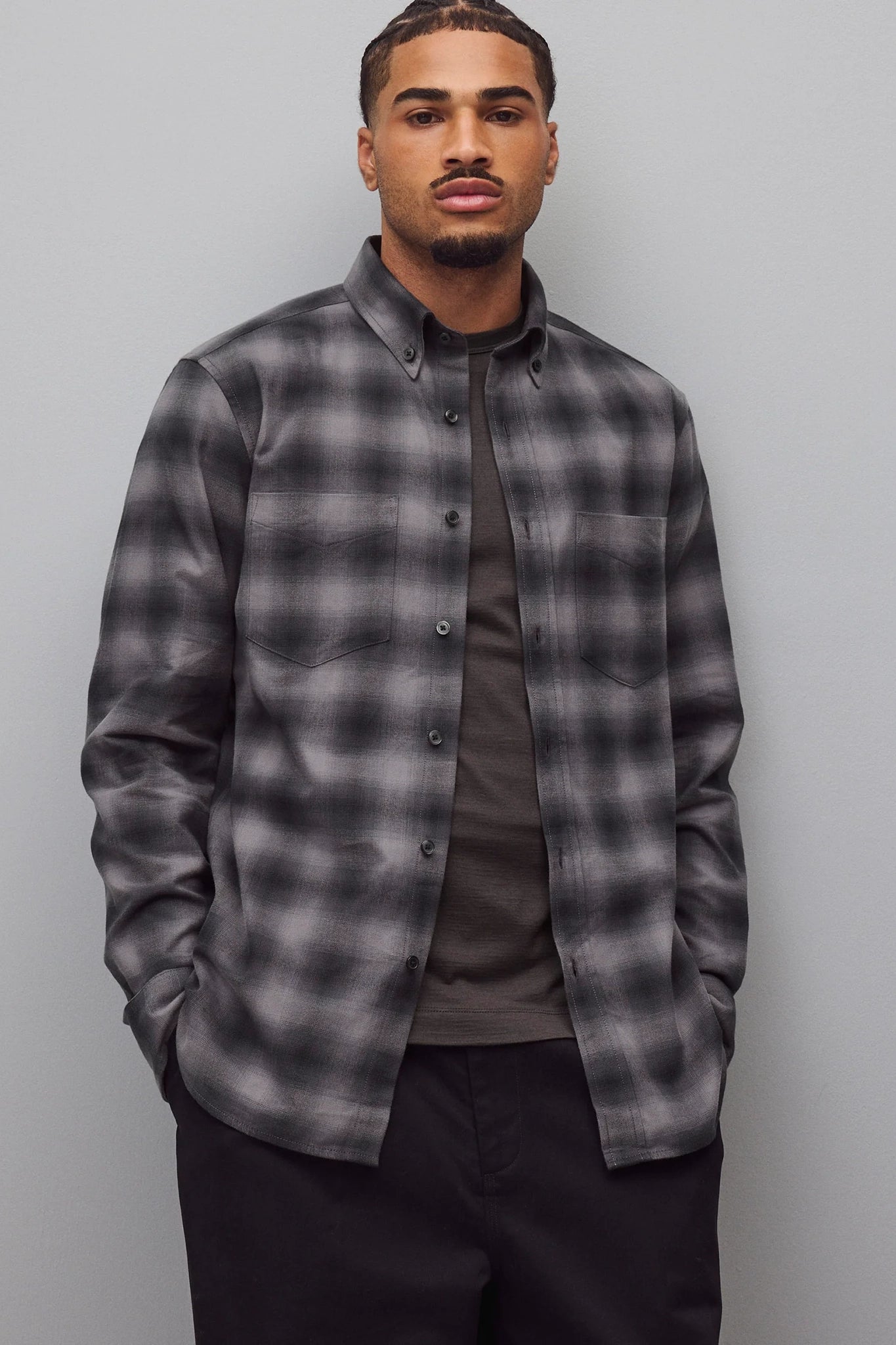 Cotton Plaid Site Standard Shirt Shirts Reigning Champ