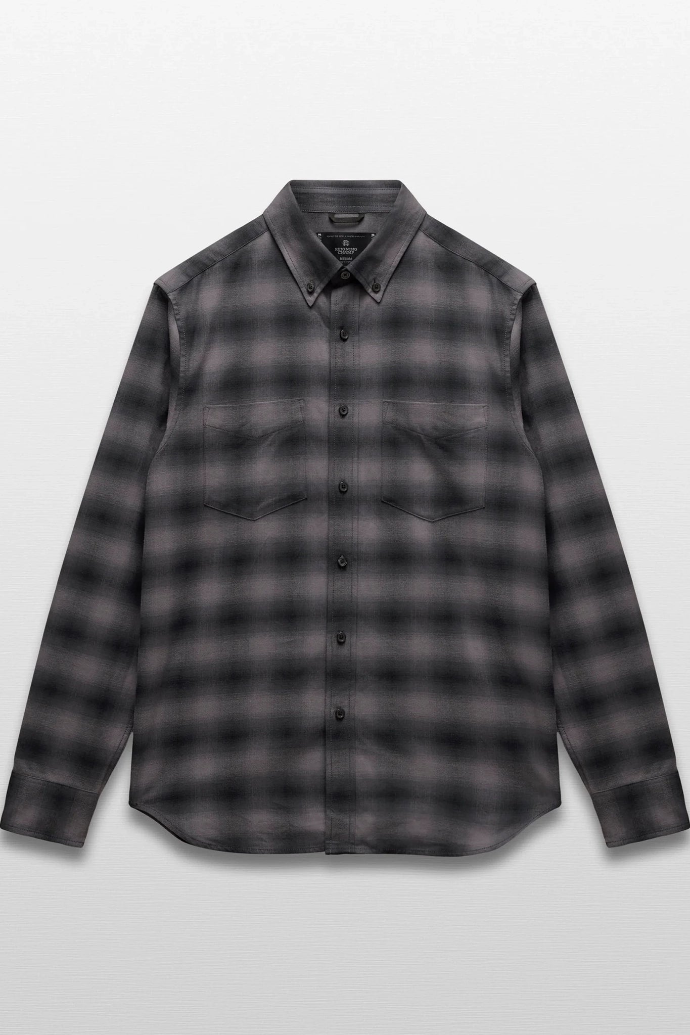 Cotton Plaid Site Standard Shirt Shirts Reigning Champ