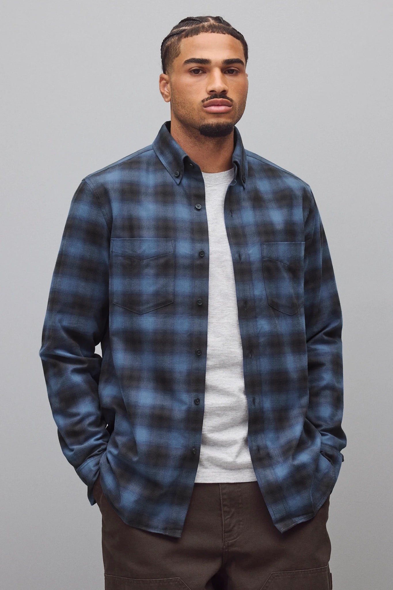 Cotton Plaid Site Standard Shirt Shirts Reigning Champ