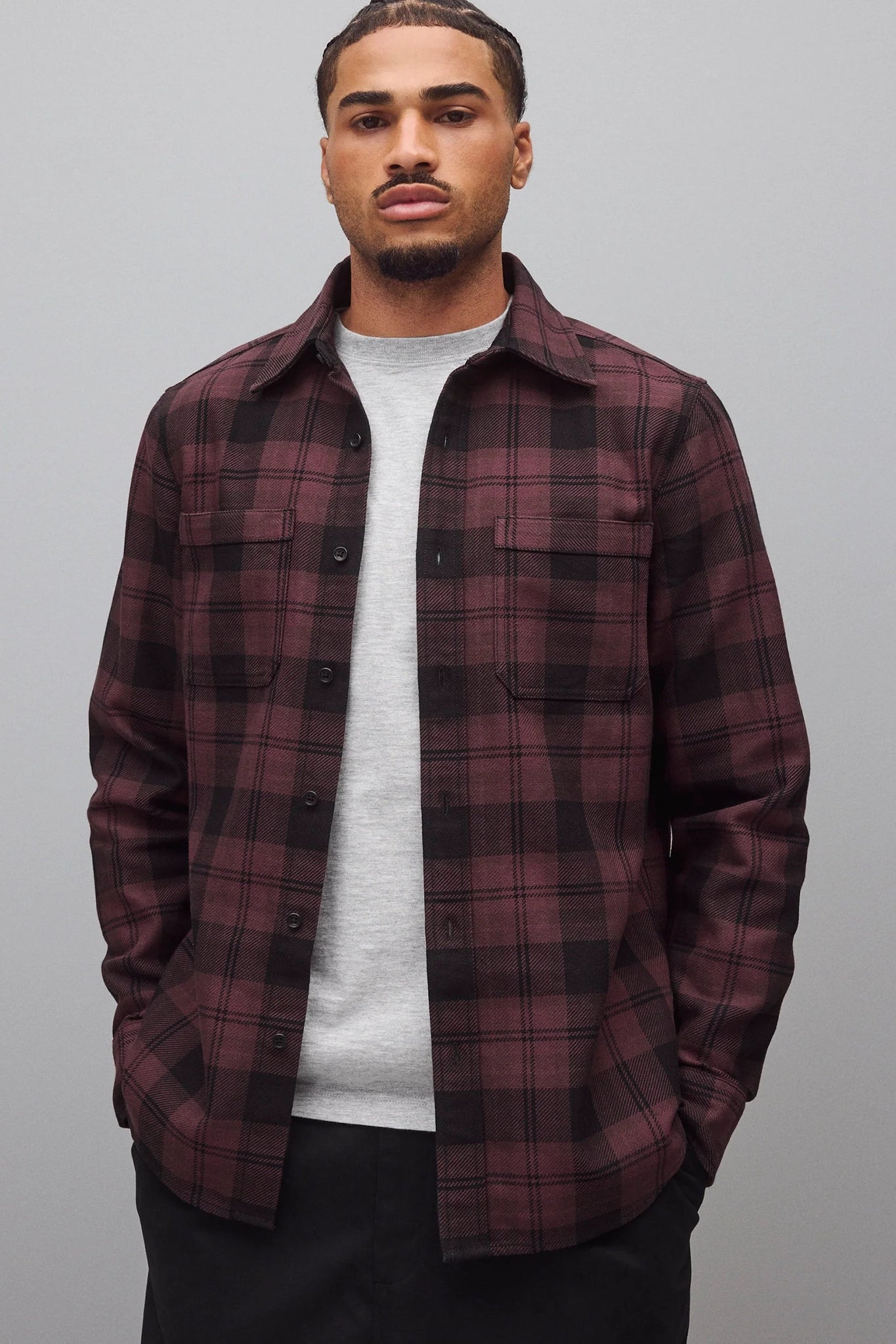 Cotton Plaid Union Standard Shirt Shirts Reigning Champ