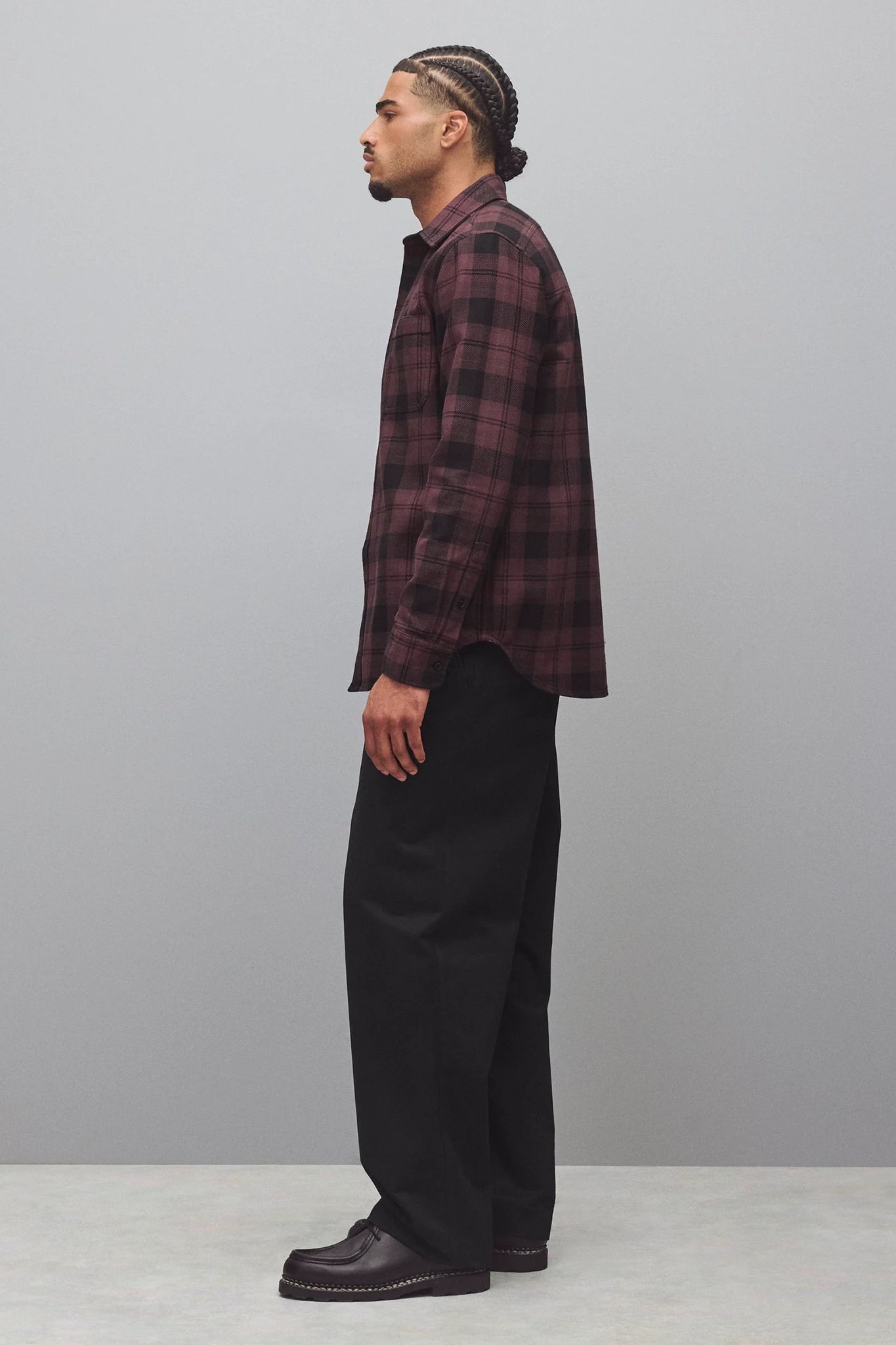 Cotton Plaid Union Standard Shirt Shirts Reigning Champ